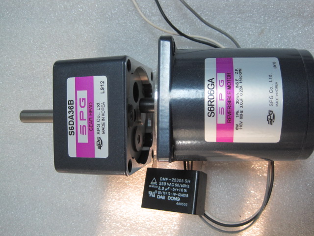 REVERSIBLE MOTOR(6W SPG)