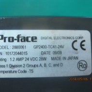 TOUCH SCREEN PANEL GP2400-TC41-24V (중고)프로페이스 터치 스크린 패널