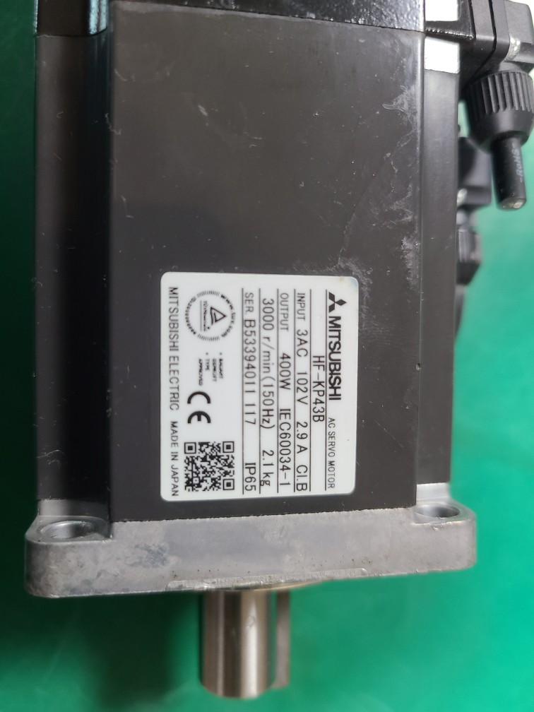 MITSUBISHI SERVO MOTOR HF-KP43B (중고) 미쓰비씨 서보모타