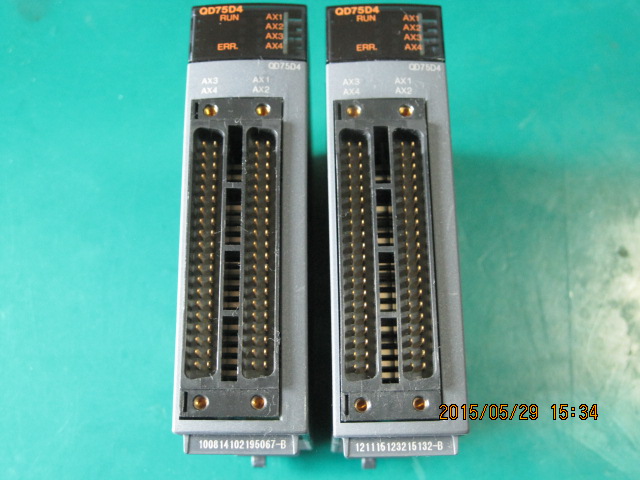 MITSUBISHI PLC POSITIONING UNIT QD75D4 (중고) 미쓰비씨 피엘씨 포지션닝 유닛