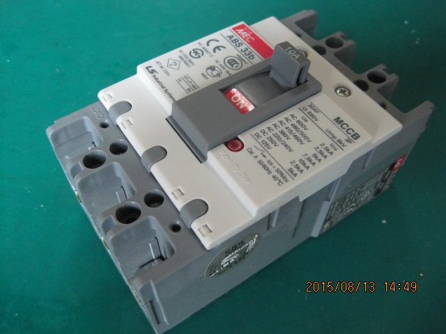 배선용차단기(MCCB) ABS33b 10A (중고)