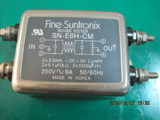 NOISE FILTER SN-E6H-CM  (중고) 노이즈필터 