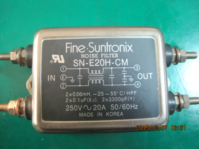 NOISE FILTER SN-E20H-CM (중고) 노이즈필터