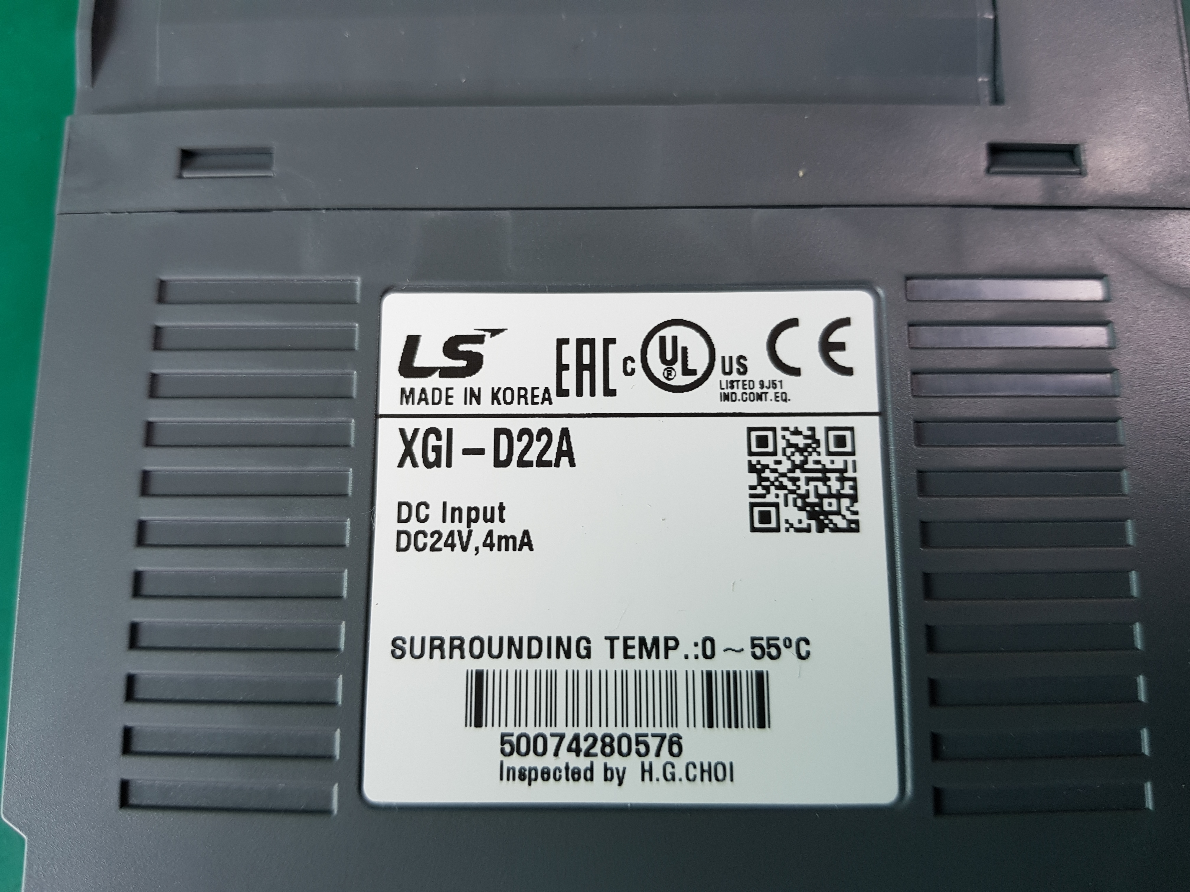 (A급-미사용품) LS DC INPUT XGI-D22A 엘에스 피엘씨