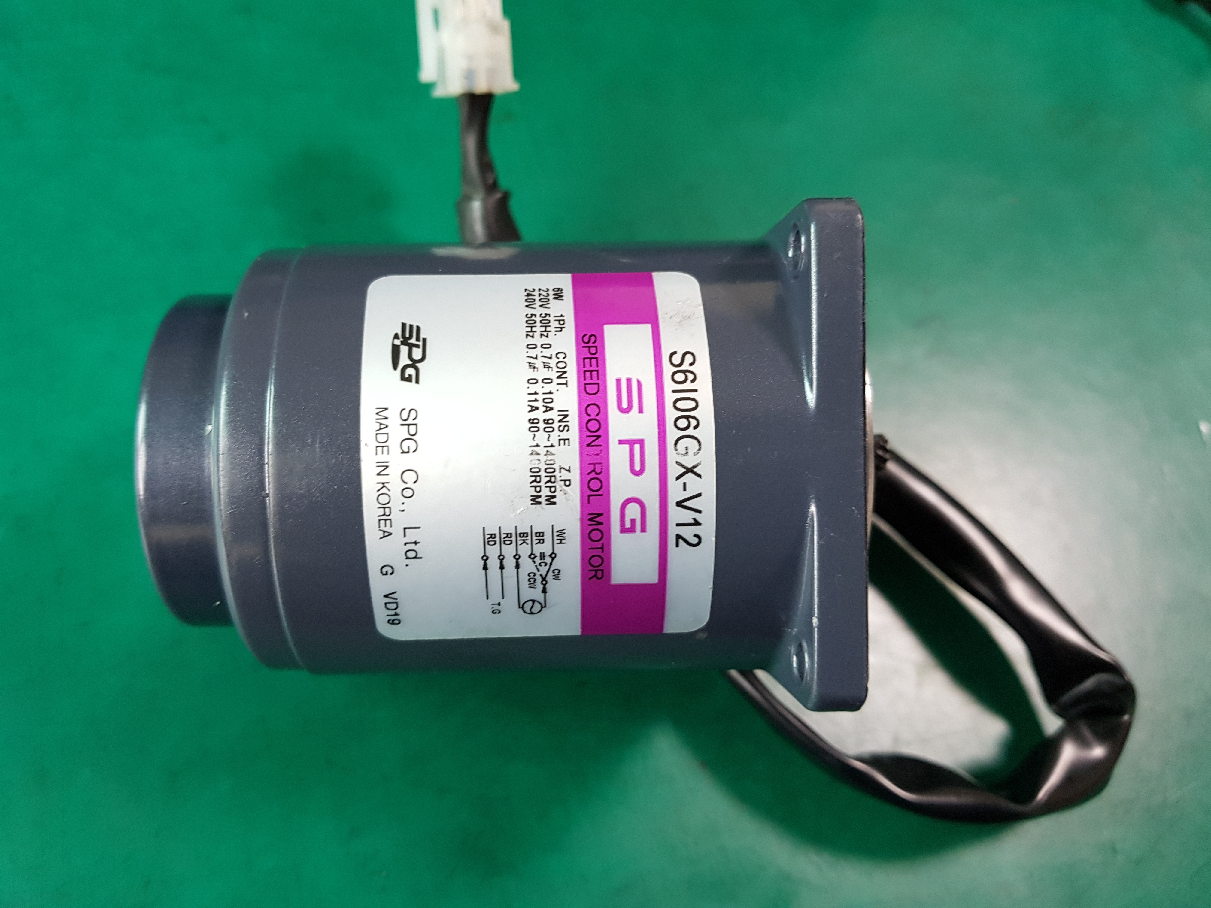 SPEED CONTROL MOTOR S6I06GX-V12(6W 중고)