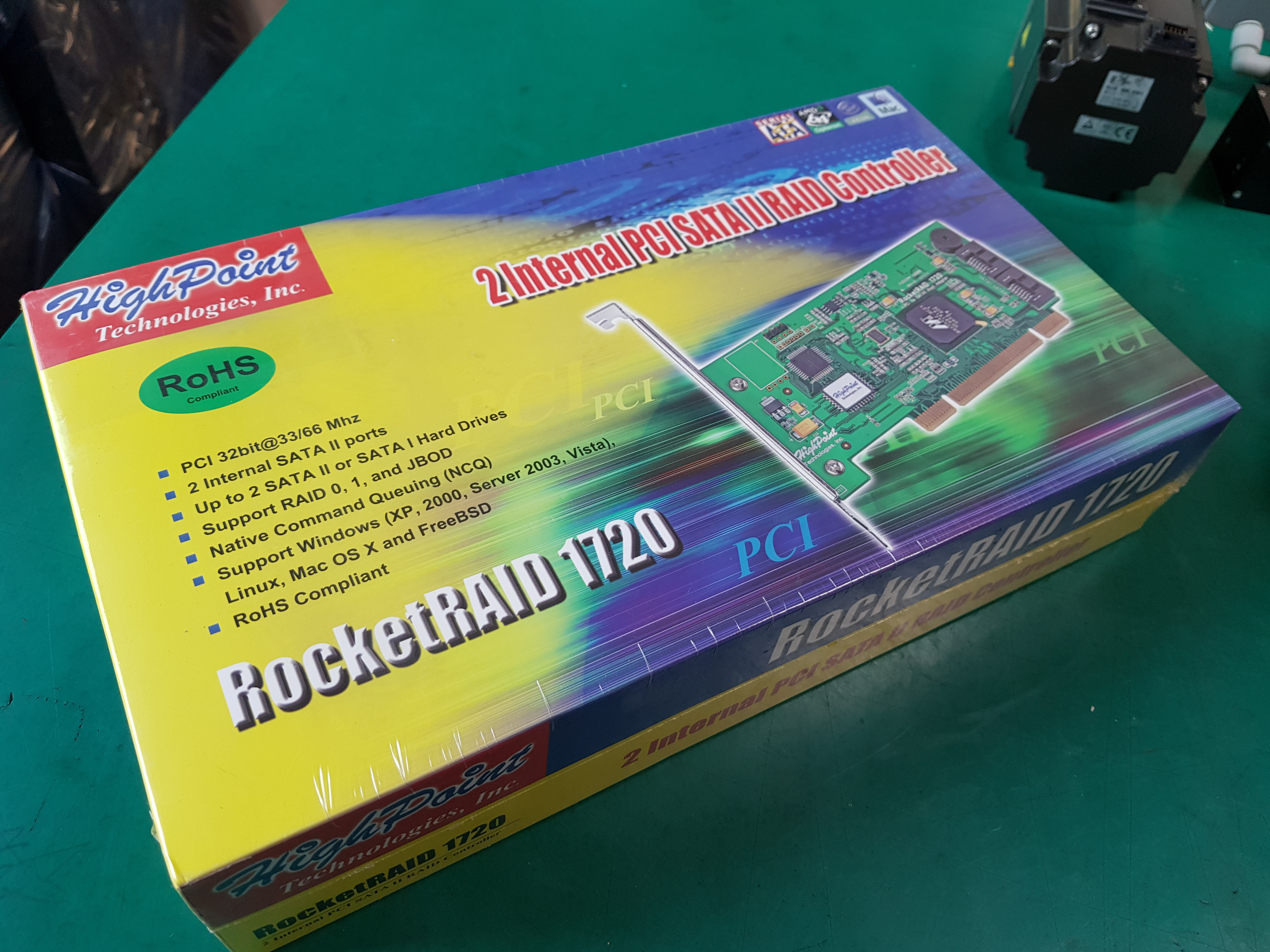 2 INTERNAL PCI SATA II RAID CONTROLLER ROCKETRAID 1720(A급)