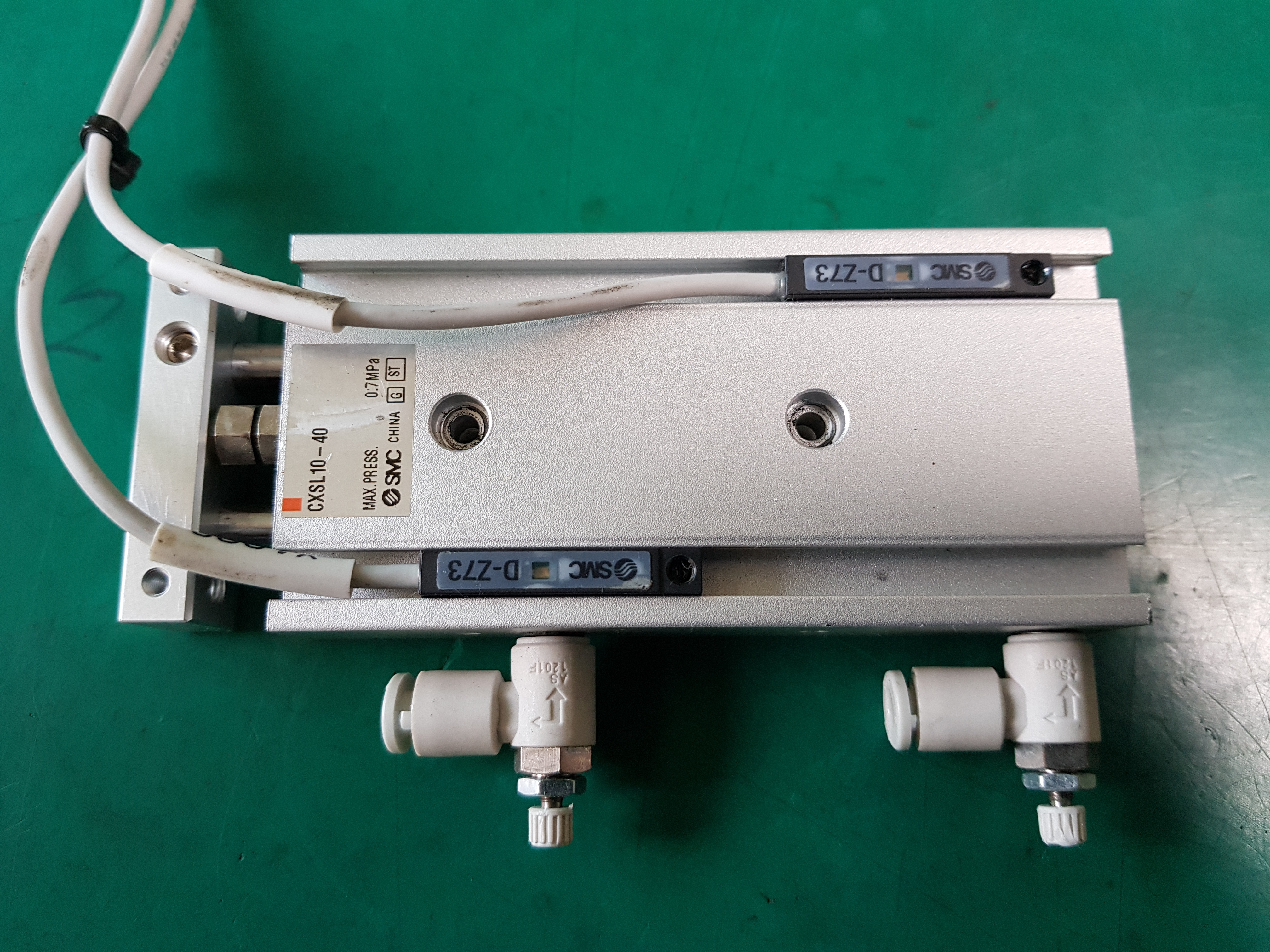 SMC GUIDE CYLINDER CXSL10-40(중고) 가이드실린더