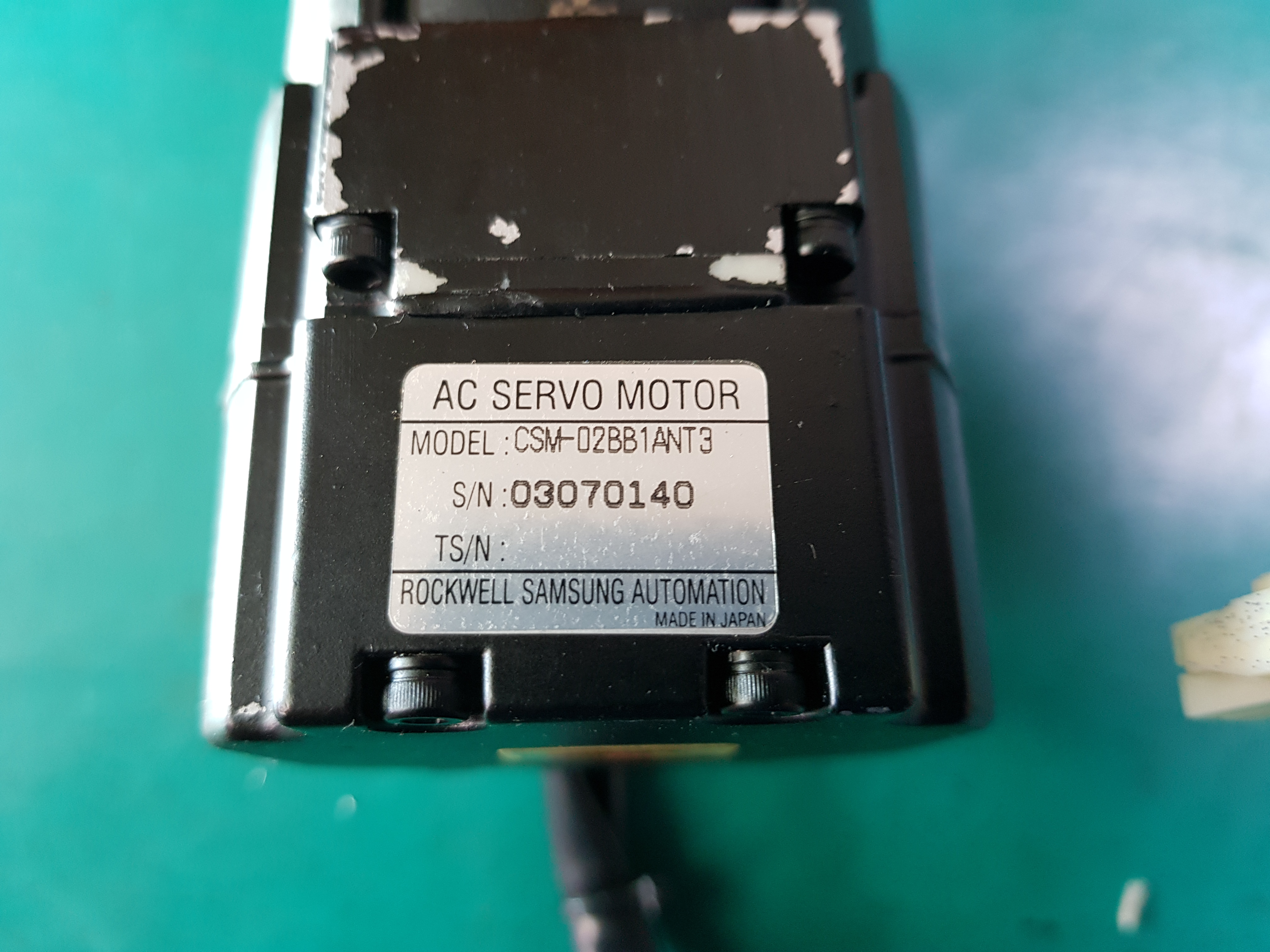 AC SERVO MOTOR CSM-02BB1ANT3(중고) 서보모타