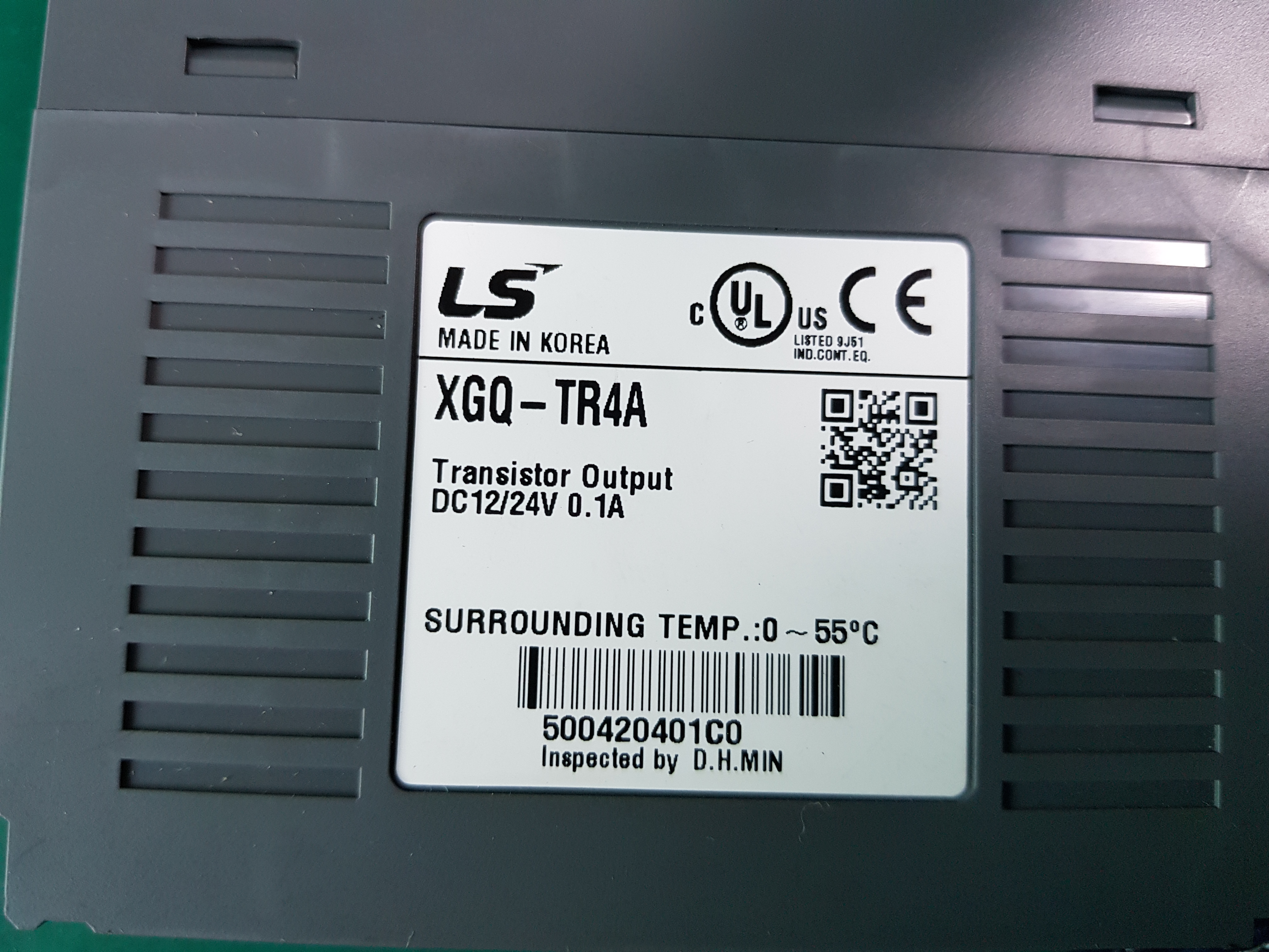 LS PLC TRANSISTOR OUTPUT XGQ-TR4A (중고) 엘에스 피엘씨 트랜지스터 아웃풋