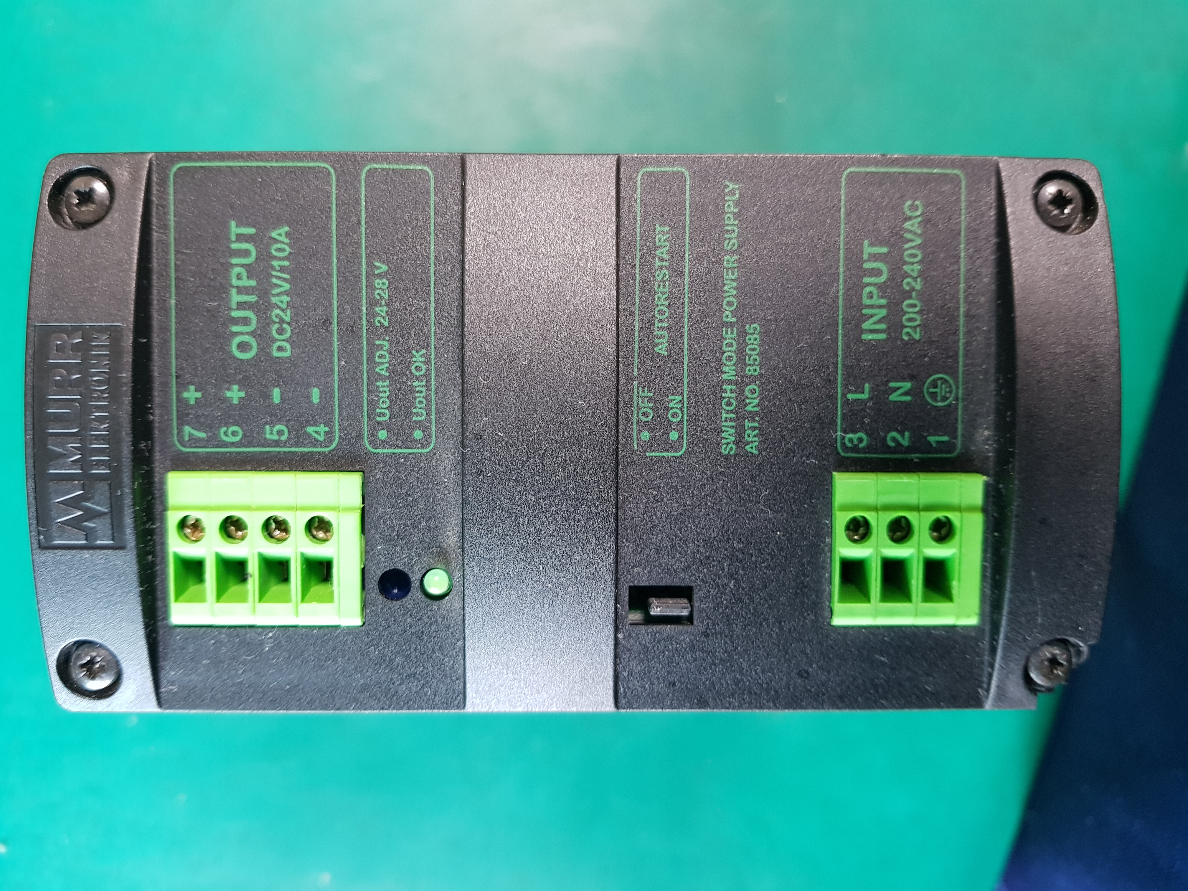 MURR POWER SUPPLY MCS10-230/24 85085 (중고) 뮬러 파워 서플라이