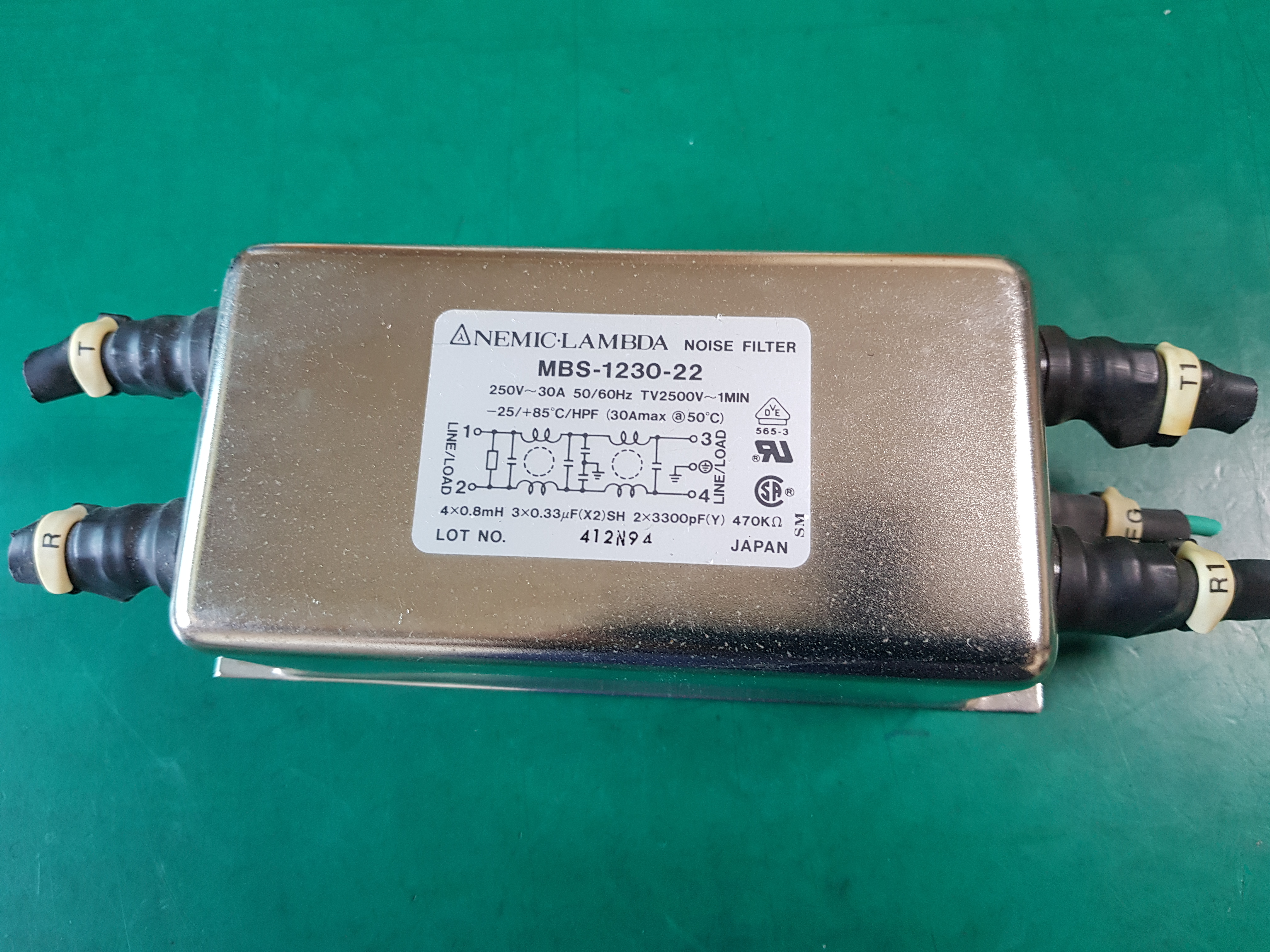 NOISE FILTER MBS-1230-22(중고)