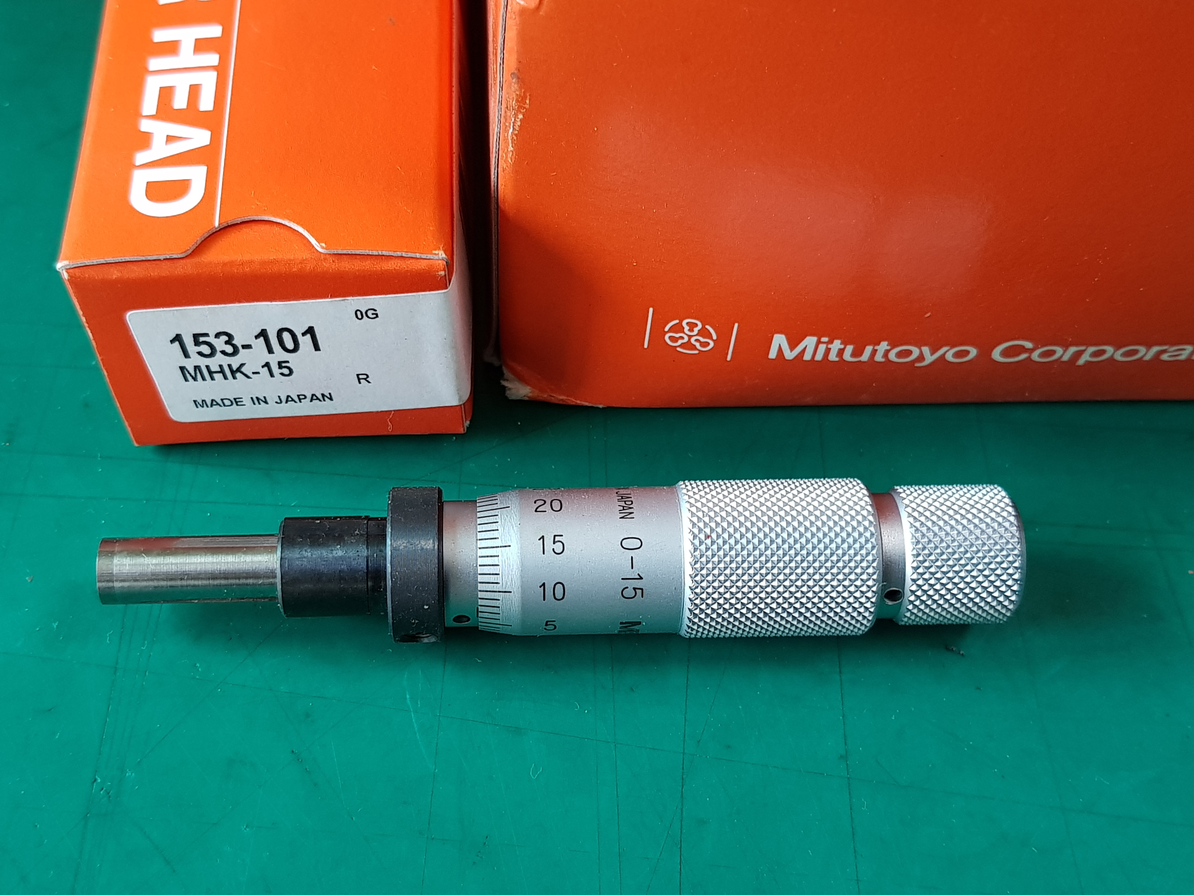 MICROMETER HEAD 153-101(MNK-15) A급