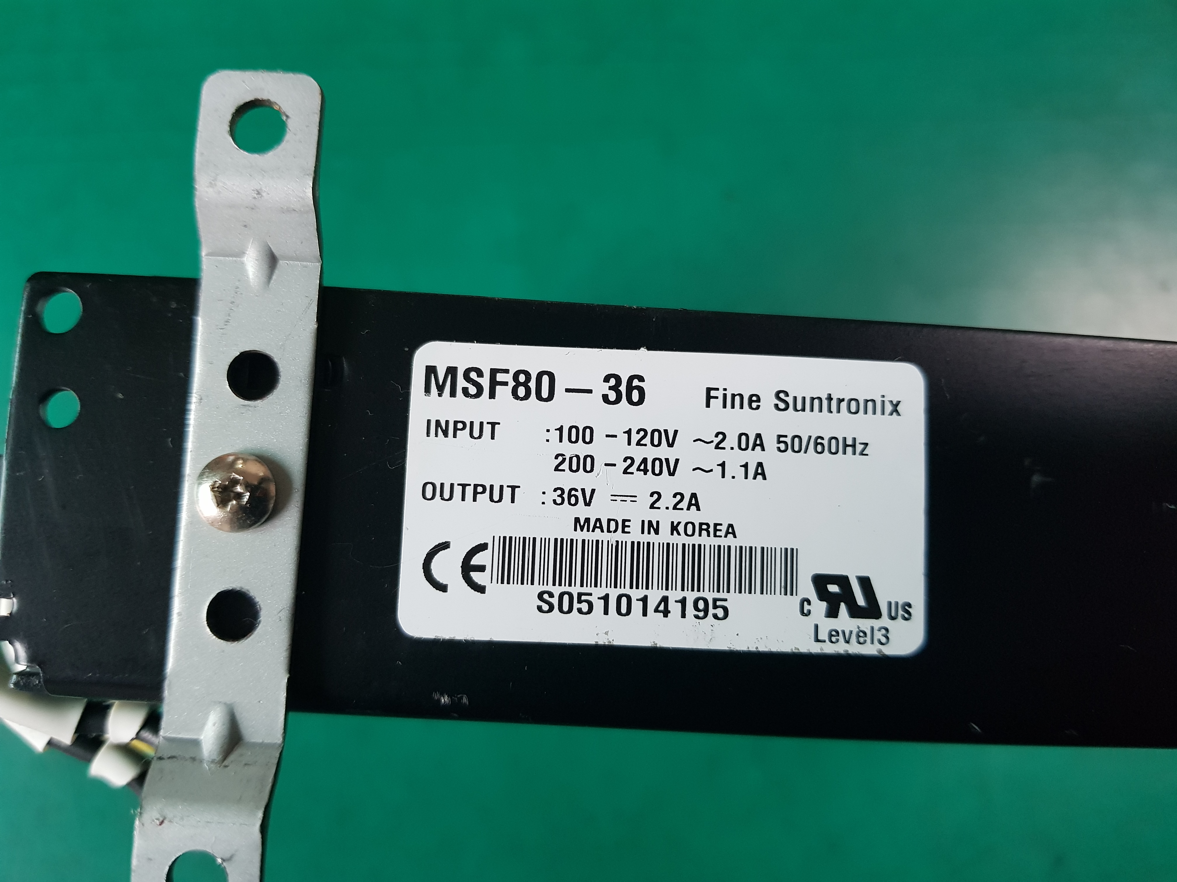 POWER SUPPLY MSF80-36(중고)
