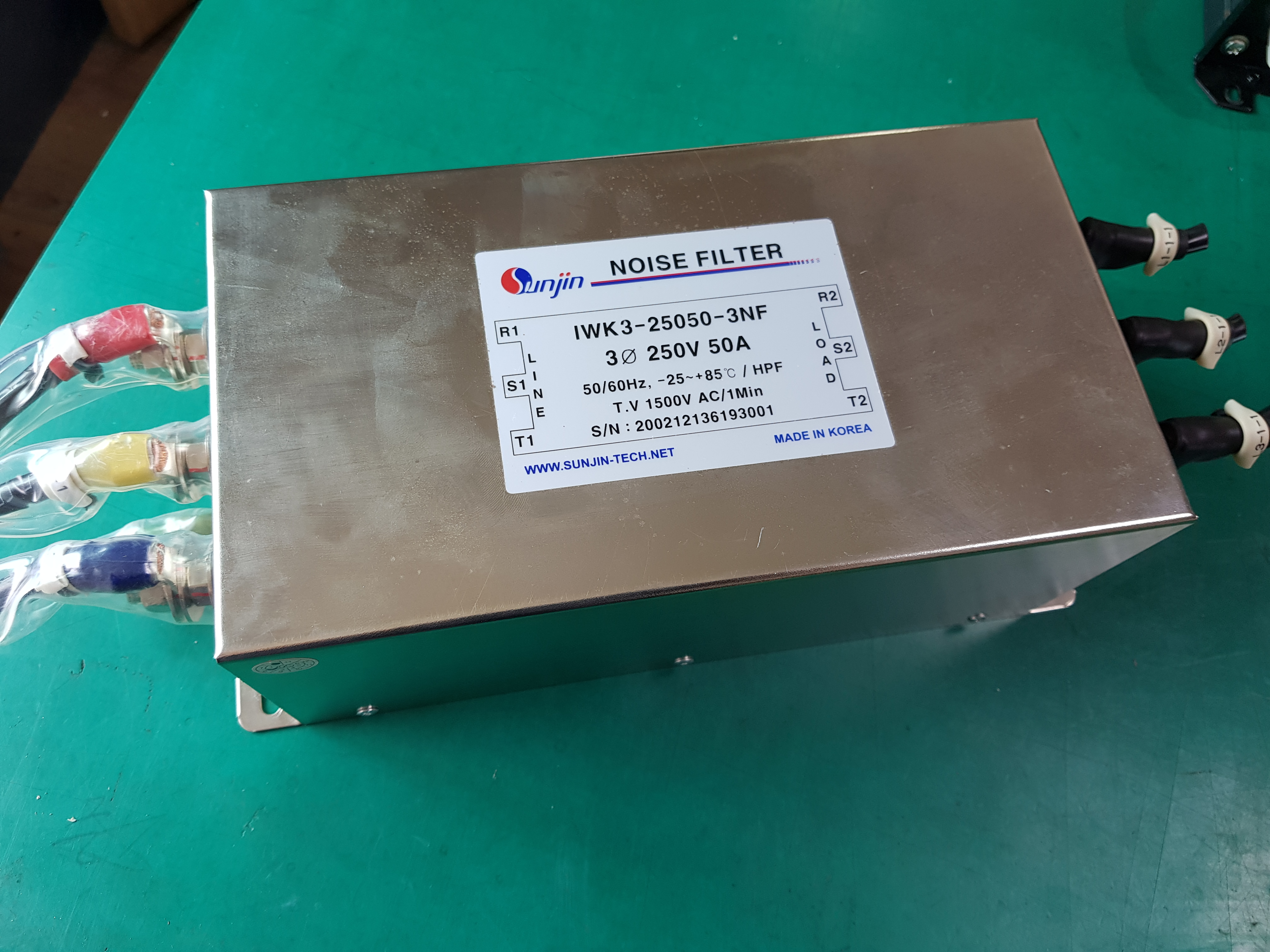 NOISE FILTER IWK3-25050-3NF(중고)