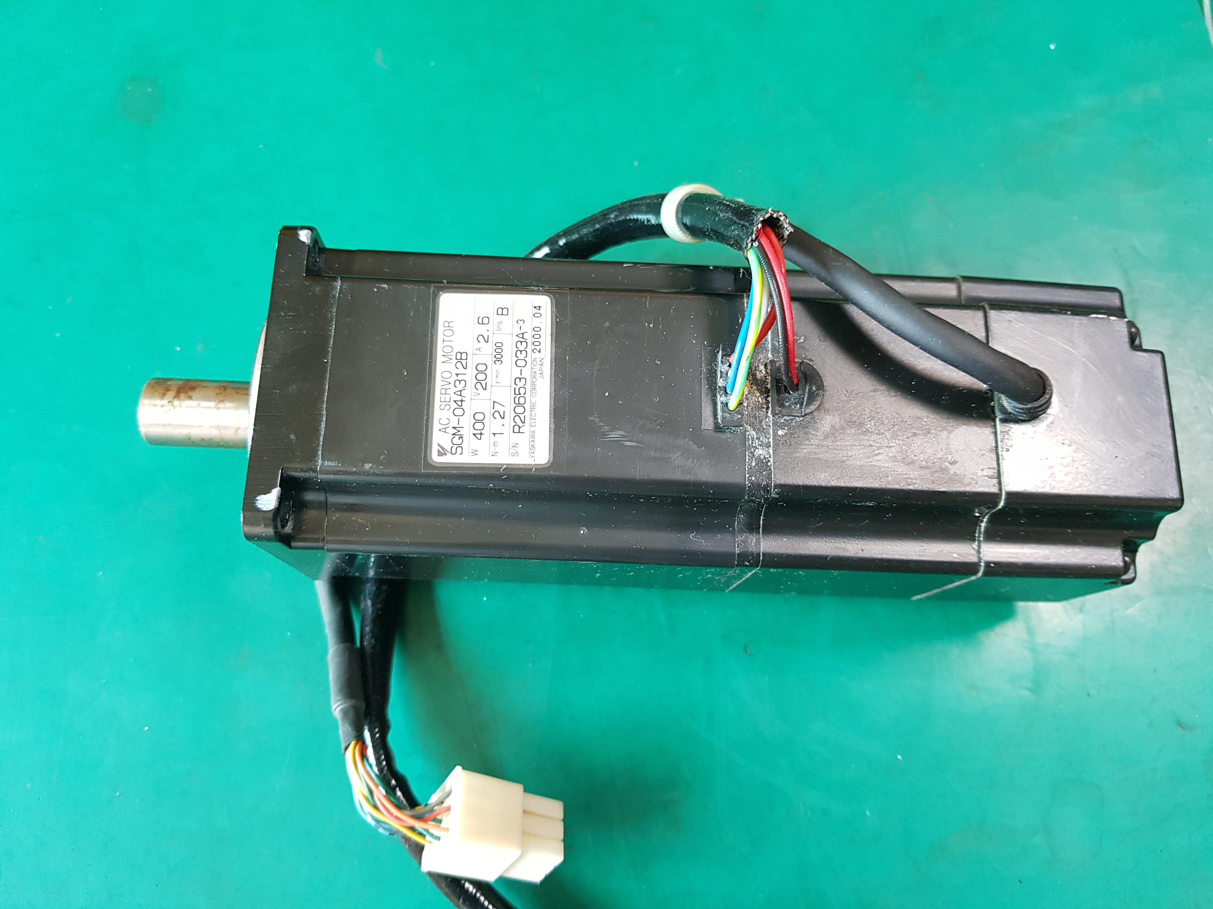 AC SERVO MOTOR SGM-04A312B(400W-중고)