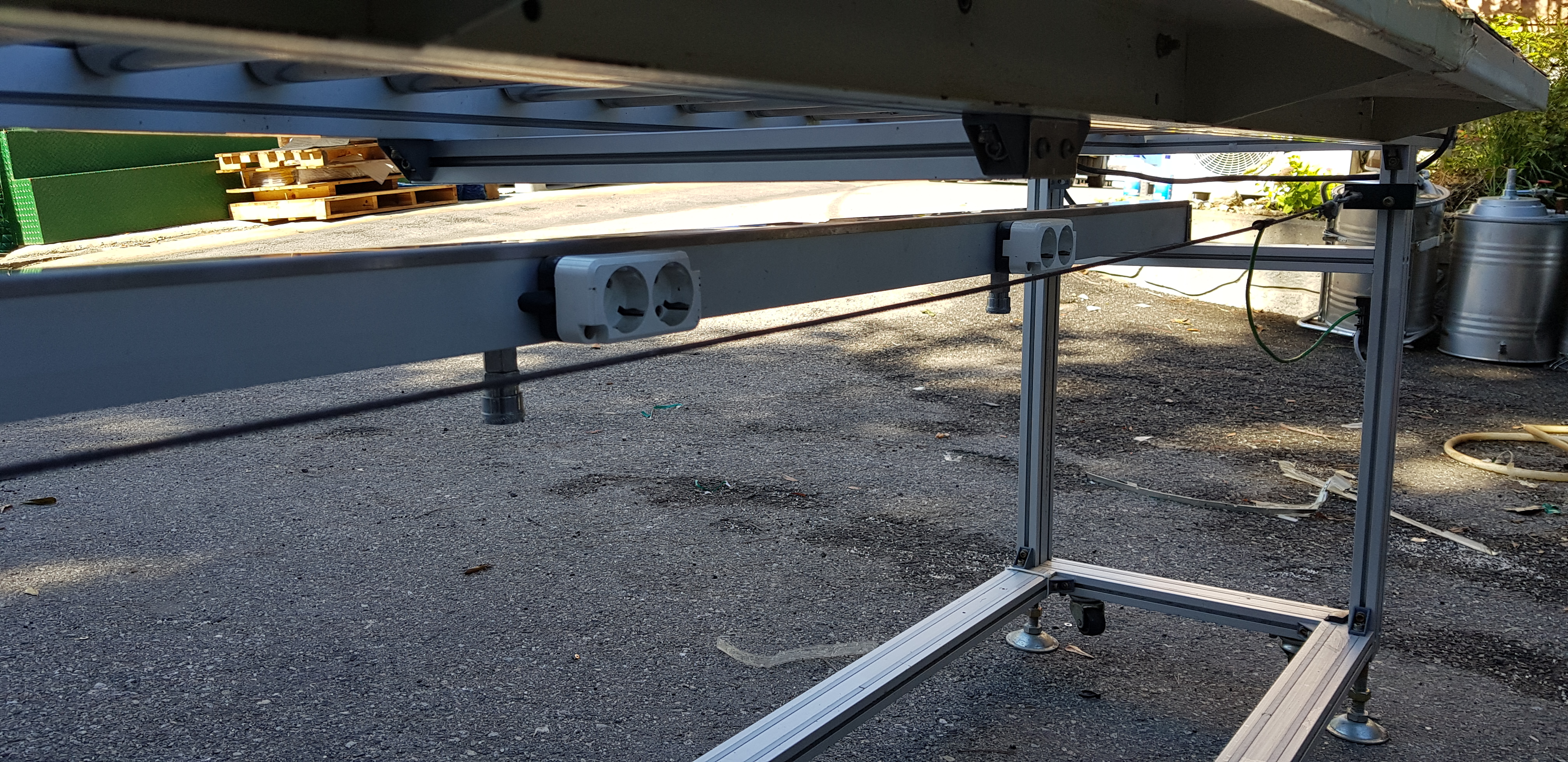 ROLLER CONVEYOR L4,060 W410 H800mm (중고)