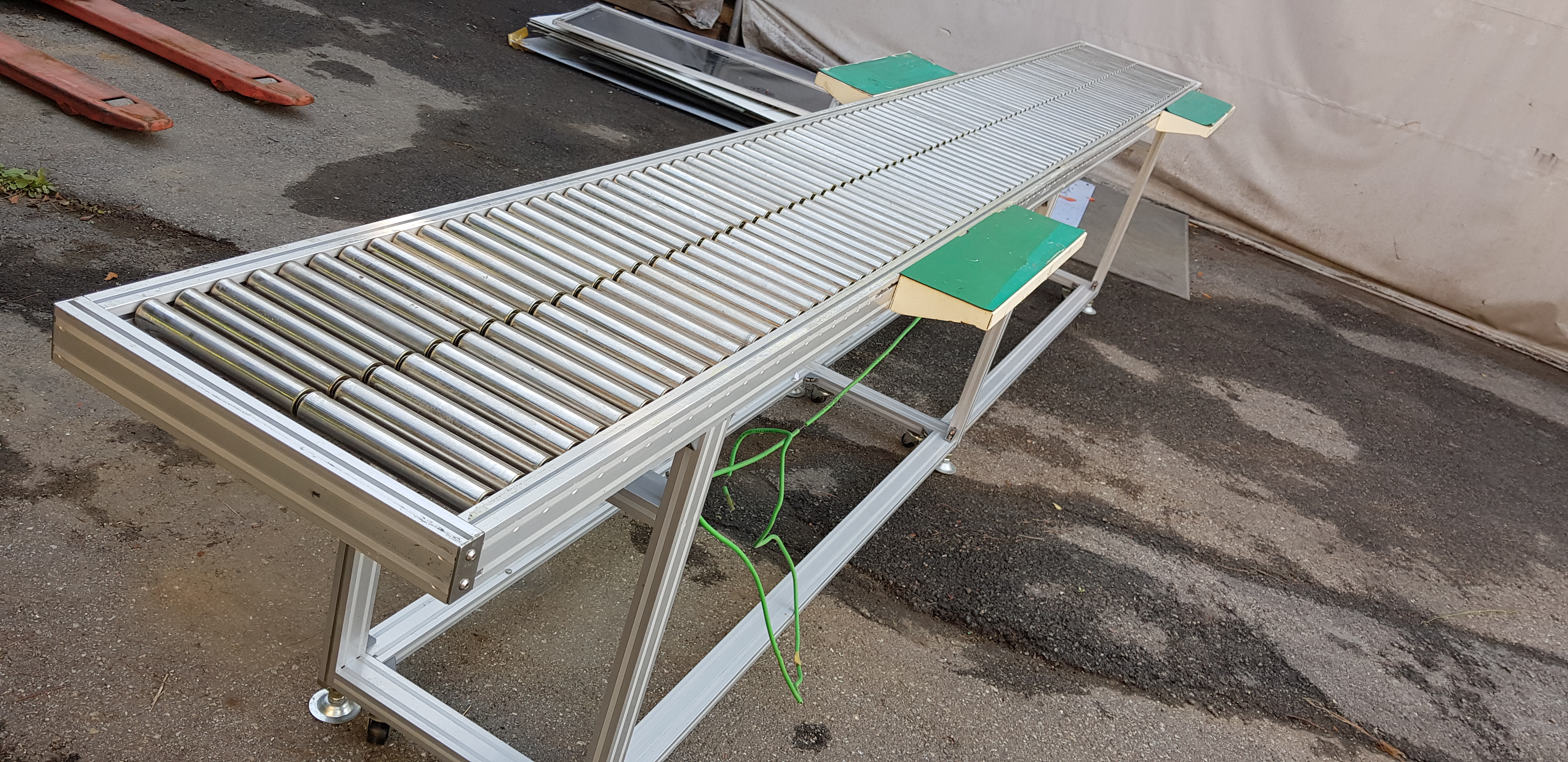 ROLLER CONVEYOR L4,060*W410*H800mm (중고)