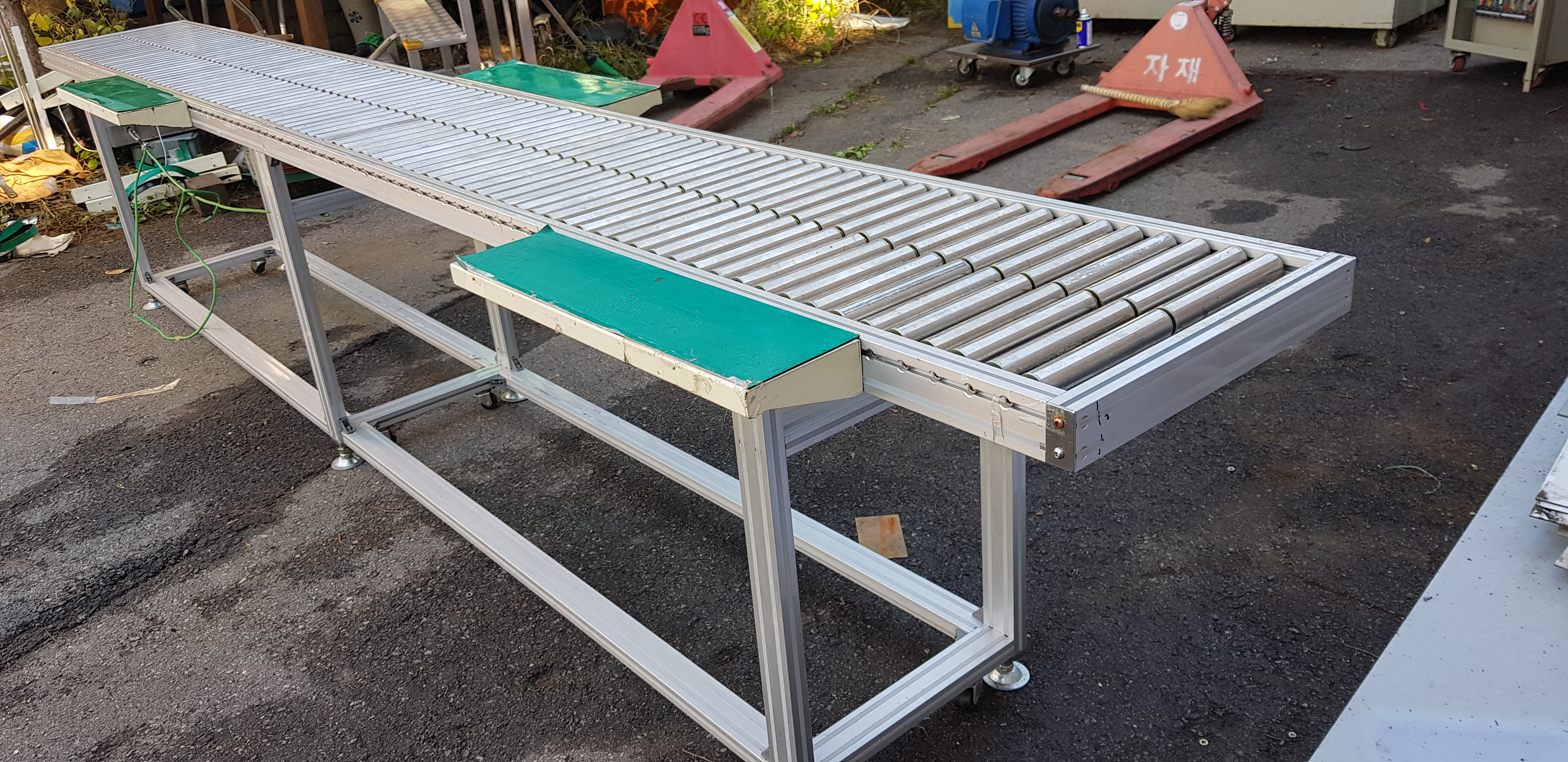 ROLLER CONVEYOR L4,060*W410*H800mm (중고)
