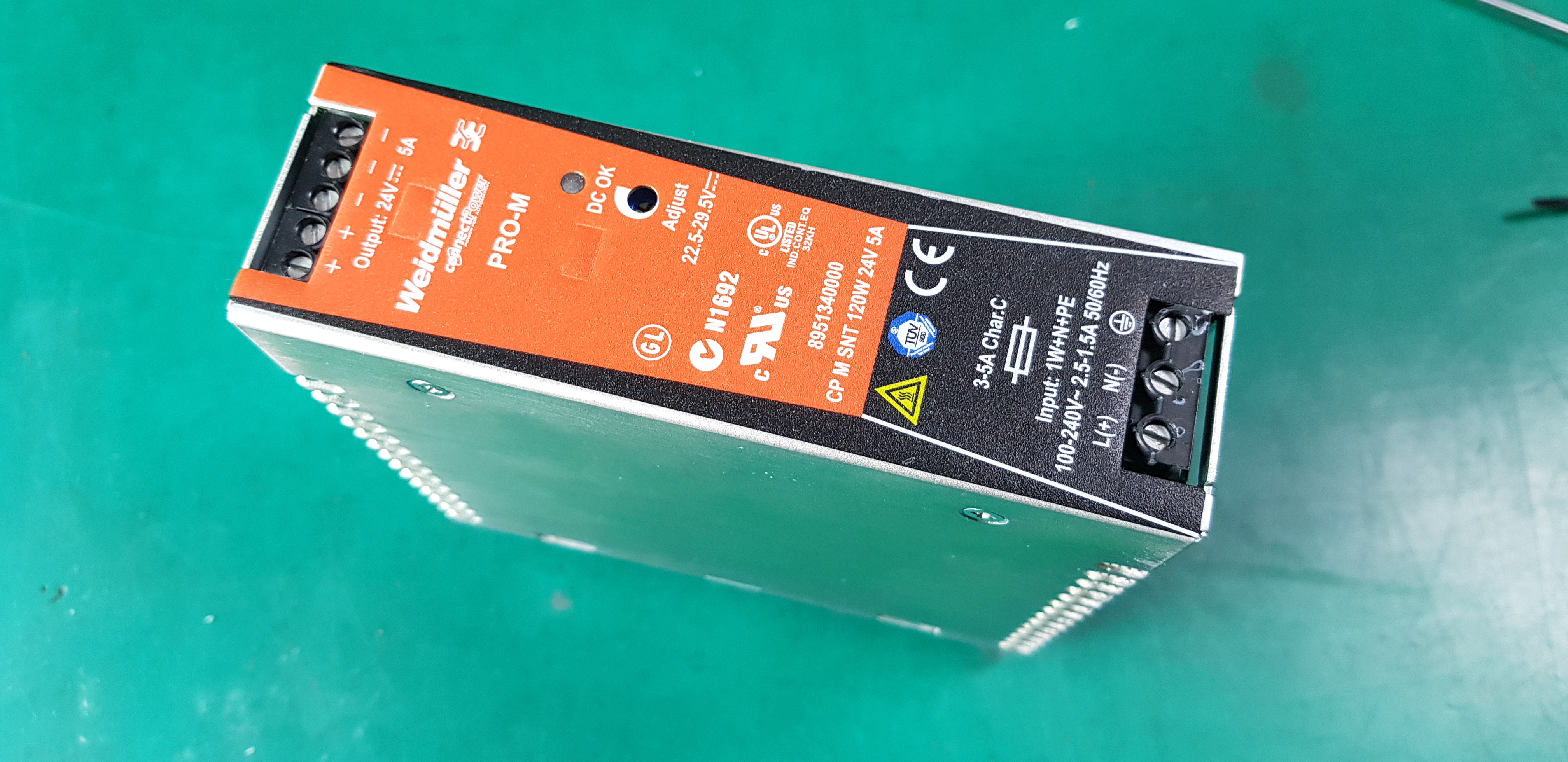 POWER SUPPLY PRO-M CP M SNT 120W 24V 5A (중고)