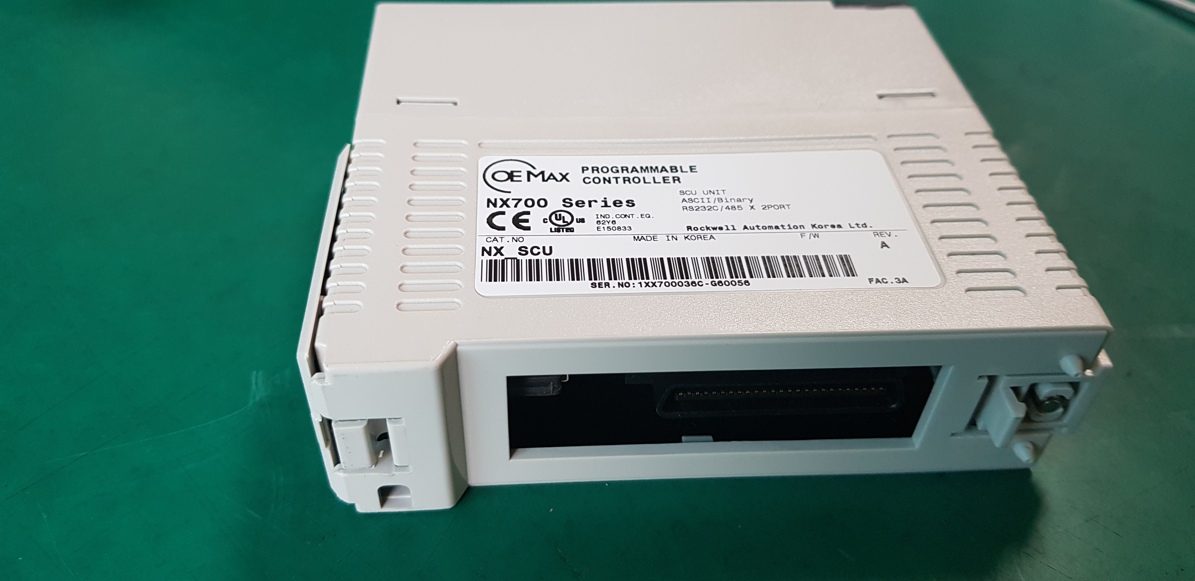 NX-700 PROGRAMMABLE CONTROLLER NX-SCU