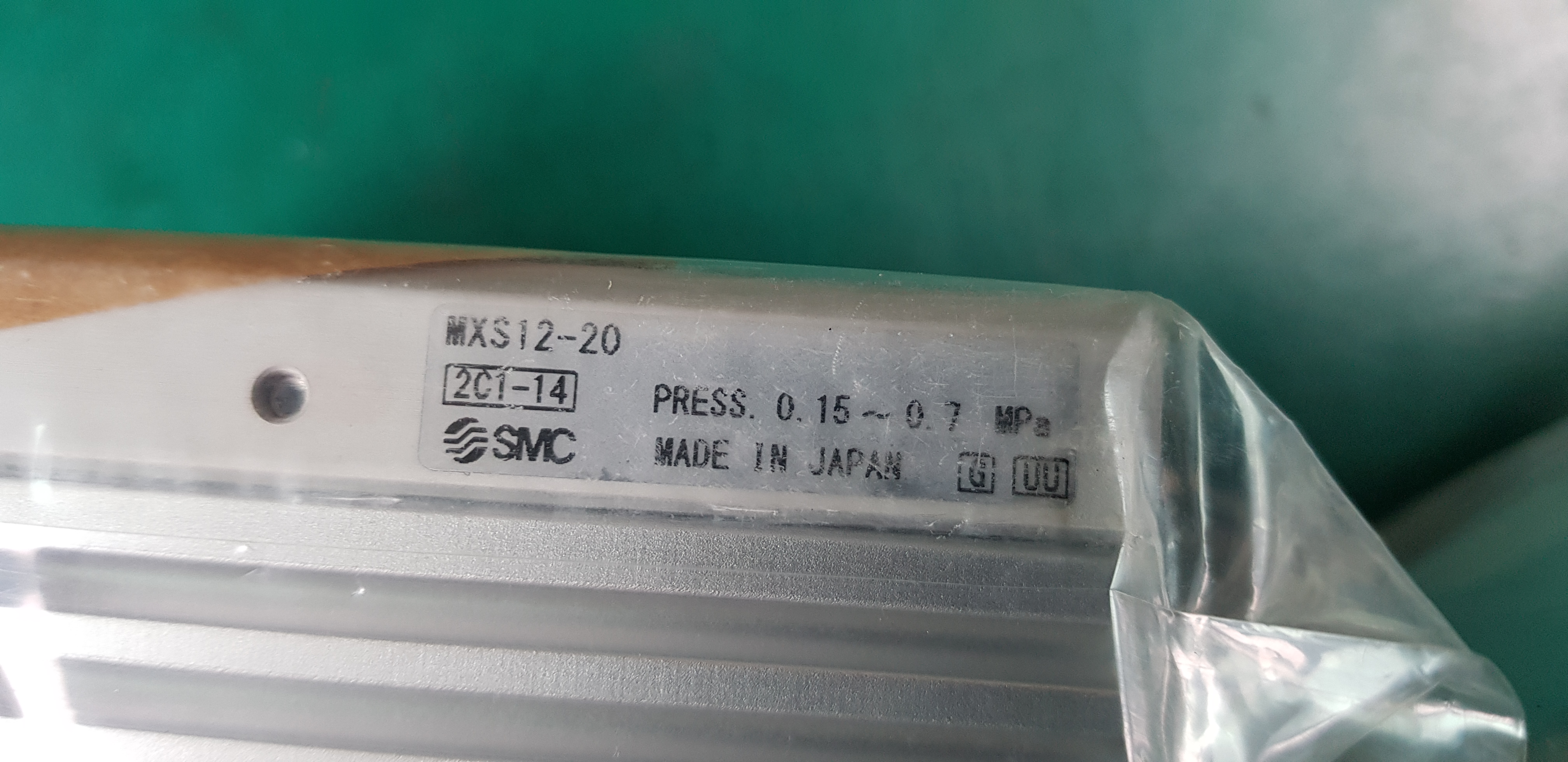 (A급-미사용품)TABLE SLIDE CYLINDERMXS12-20 테이블 슬라이드 실린더