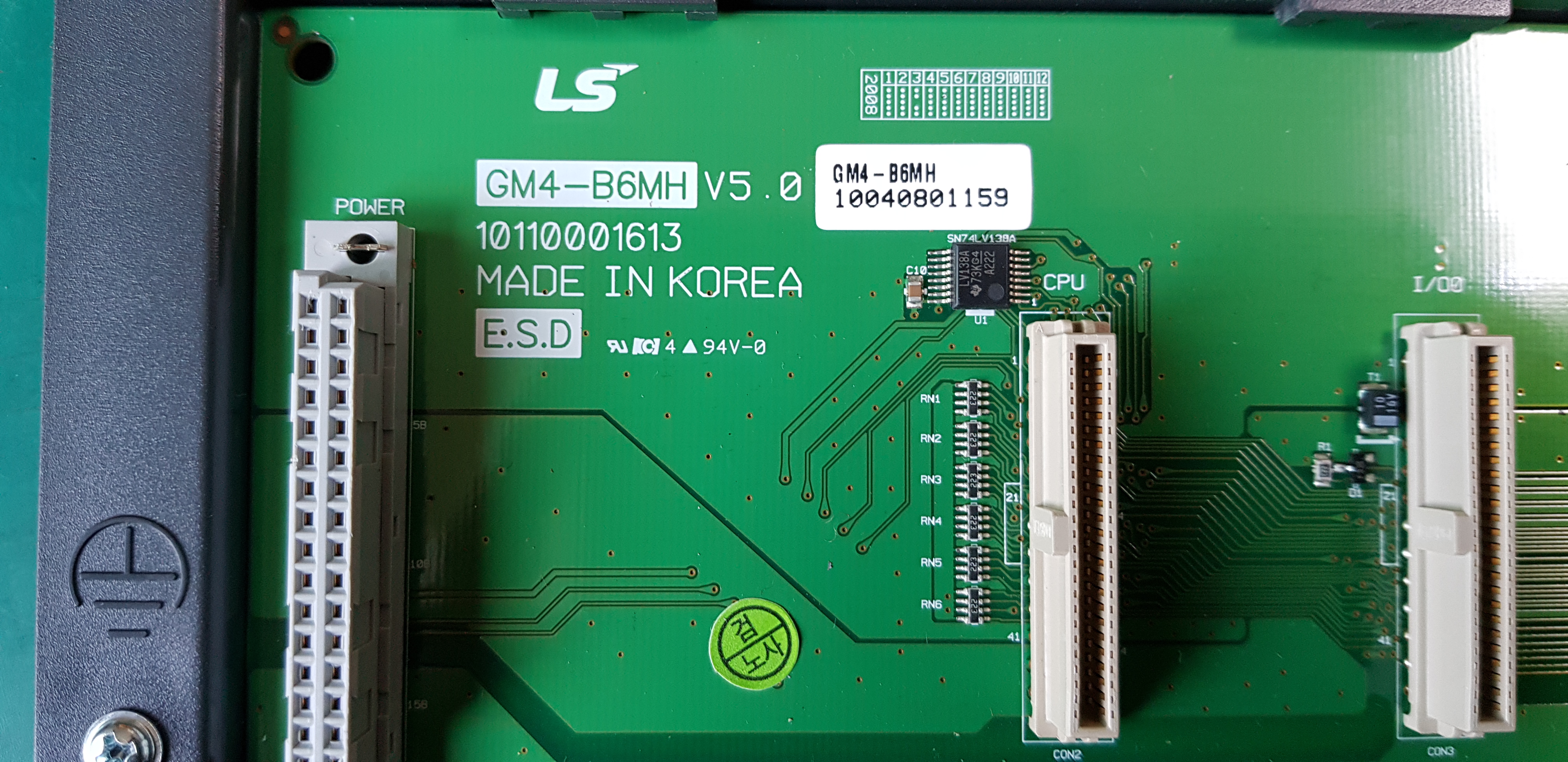 PLC MAIN BOARD GM4-B6MH (중고)