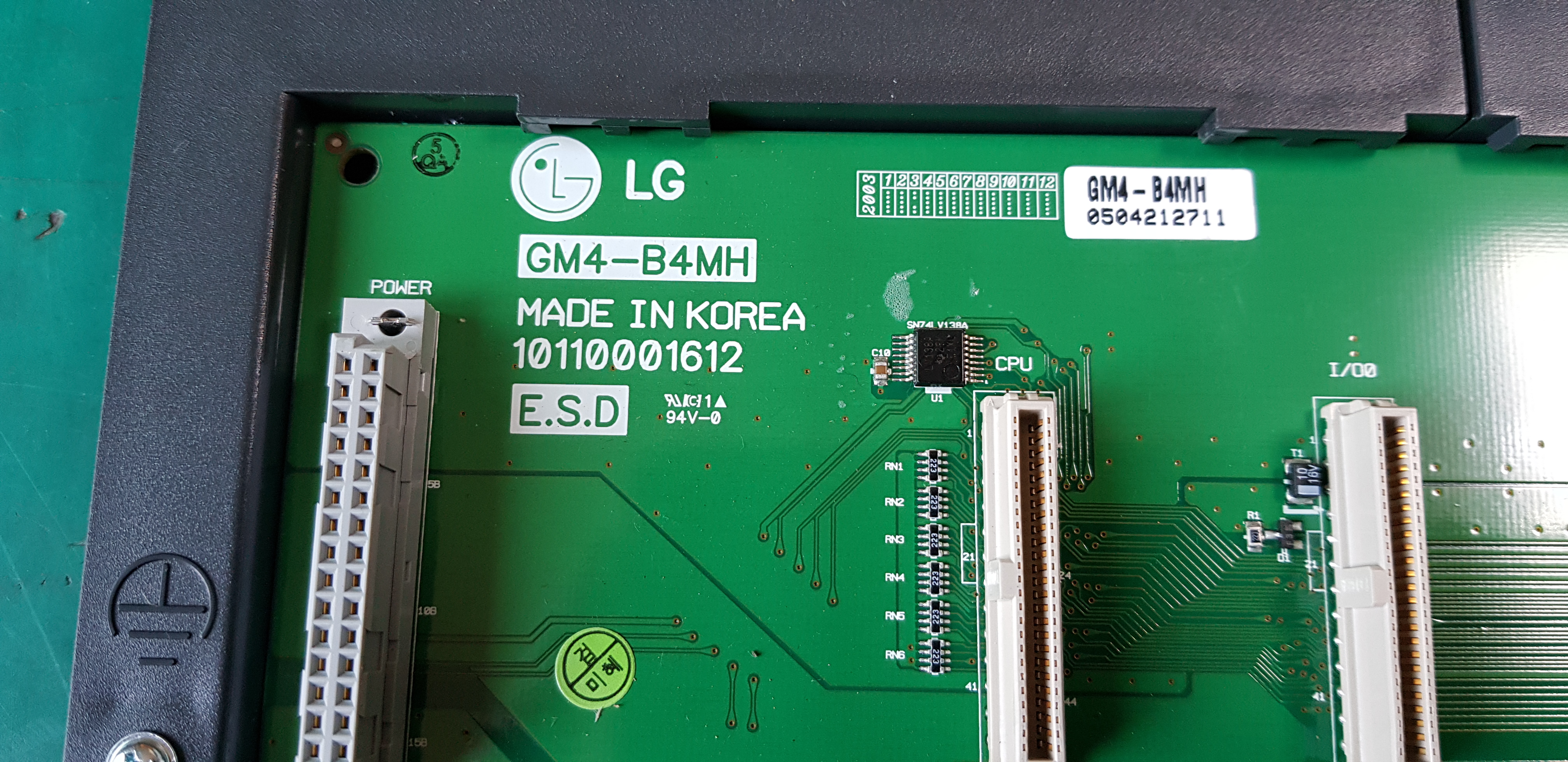 PLC MAIN BOARD GM4-B4MH (중고)