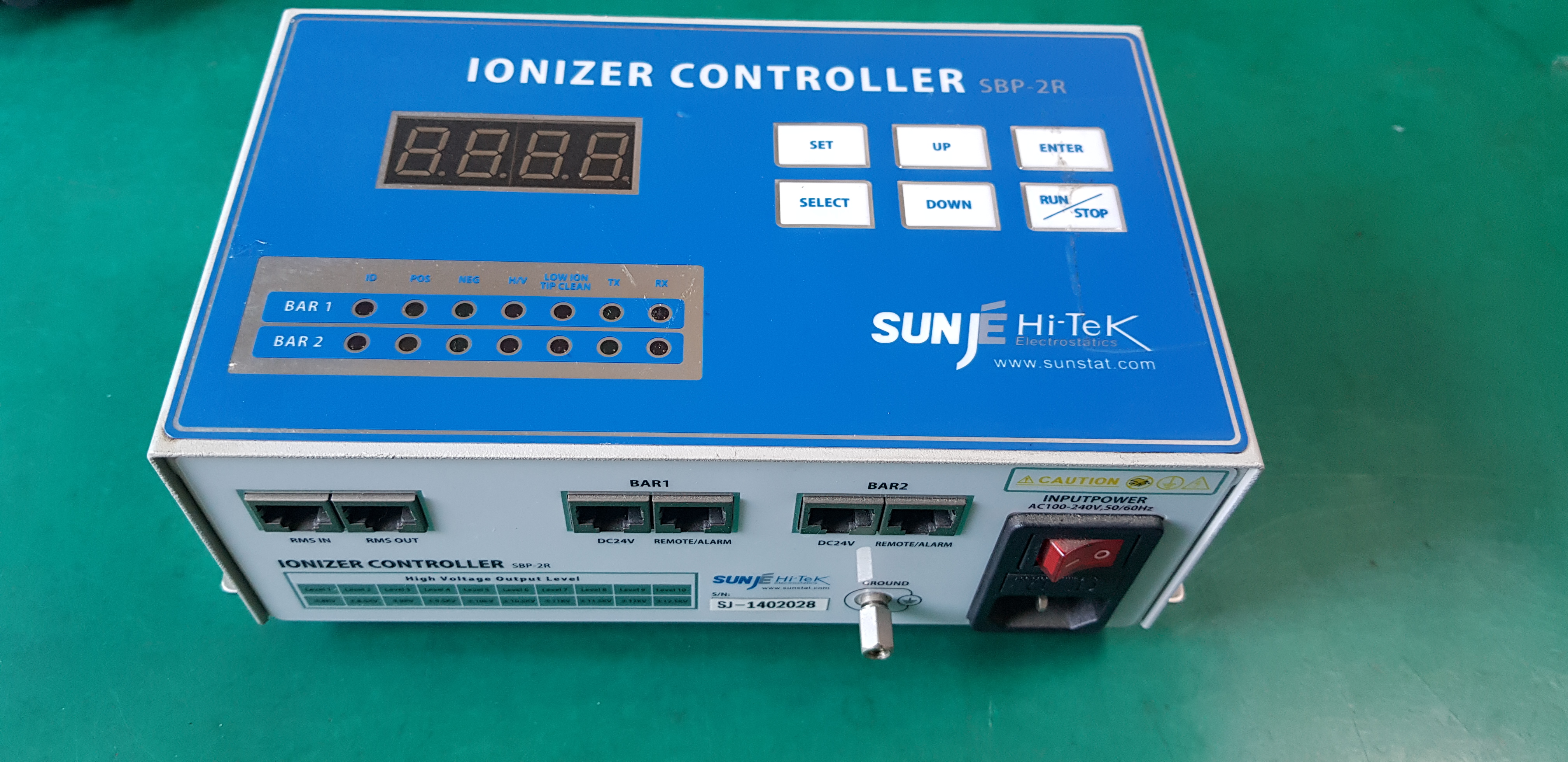 선재하이텍 IONIZER CONTROLLER SBP-2R (중고) 이온아이져 콘트롤러