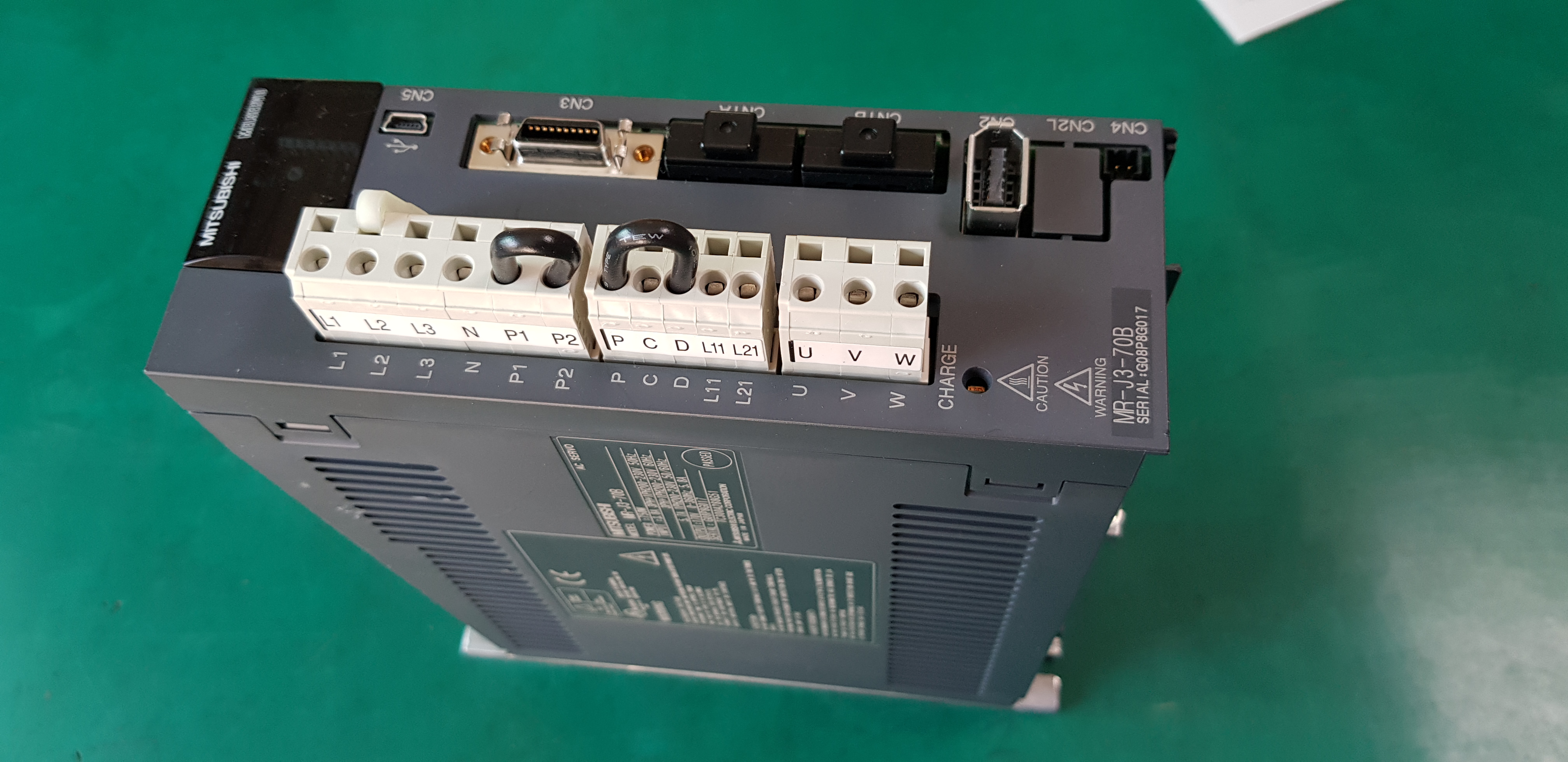 (A급-미사용품)MITSUBISHI AC SERVO DRIVER MR-J3-70B 미쓰비씨 서보 드라이브