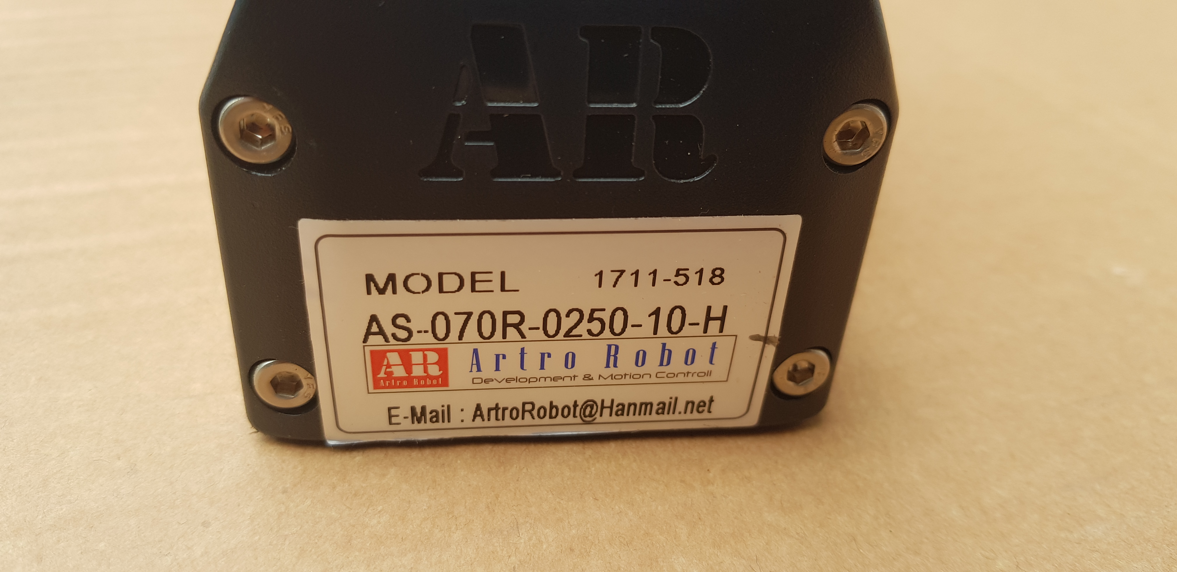 ACTUATOR AS-070R-0250-10-H ST.250mm (A급-미사용품)