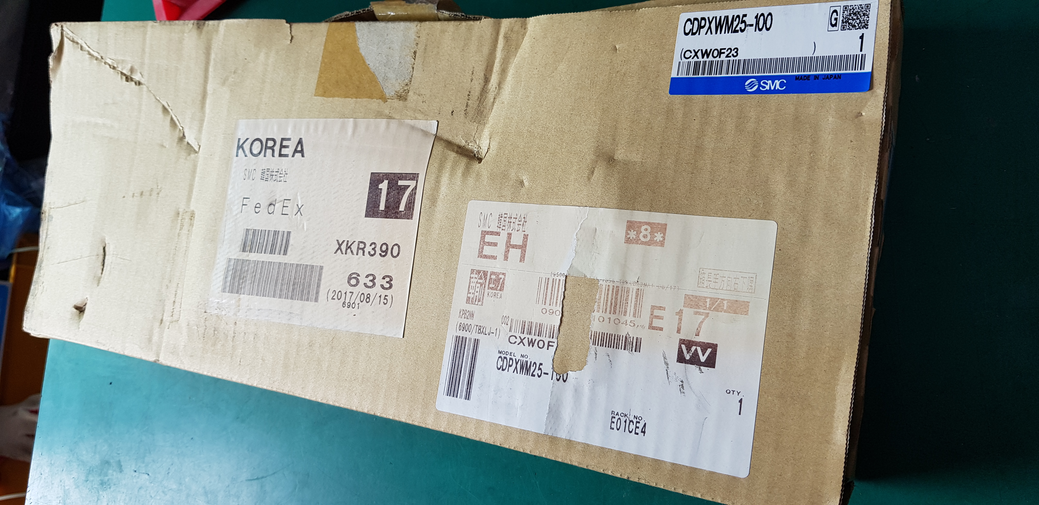 AIR CYLINDER CDPXWM25-100 (A급-미사용품)