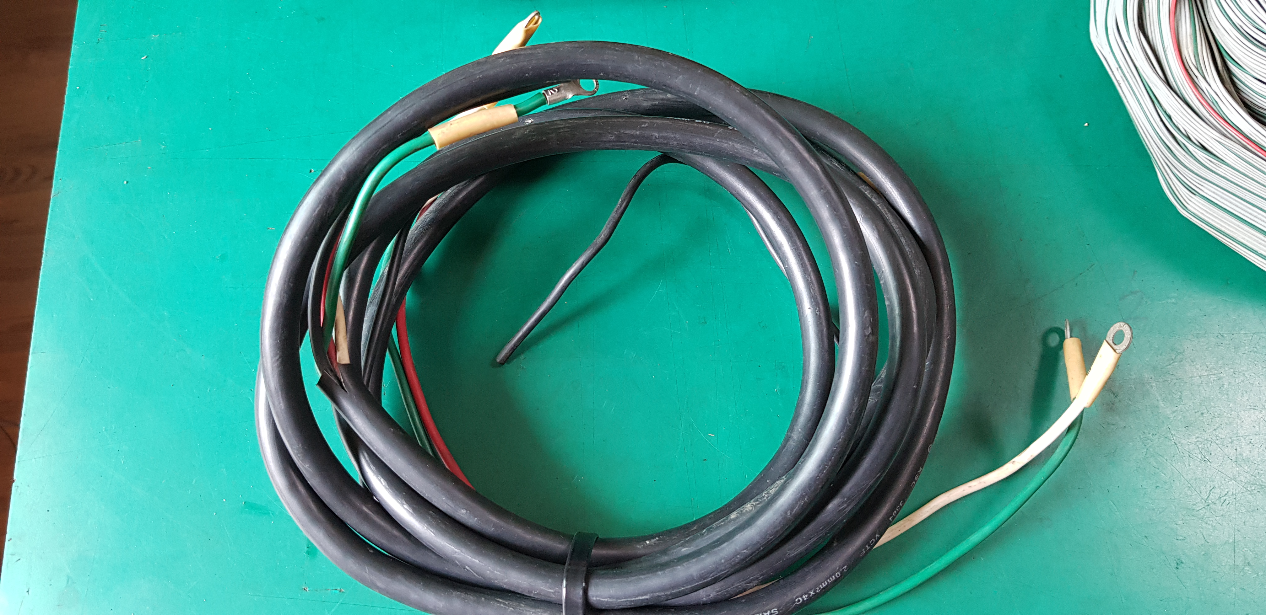 SERVO CABLE RCS-6002P 용 CABLE ASS'Y (중고)