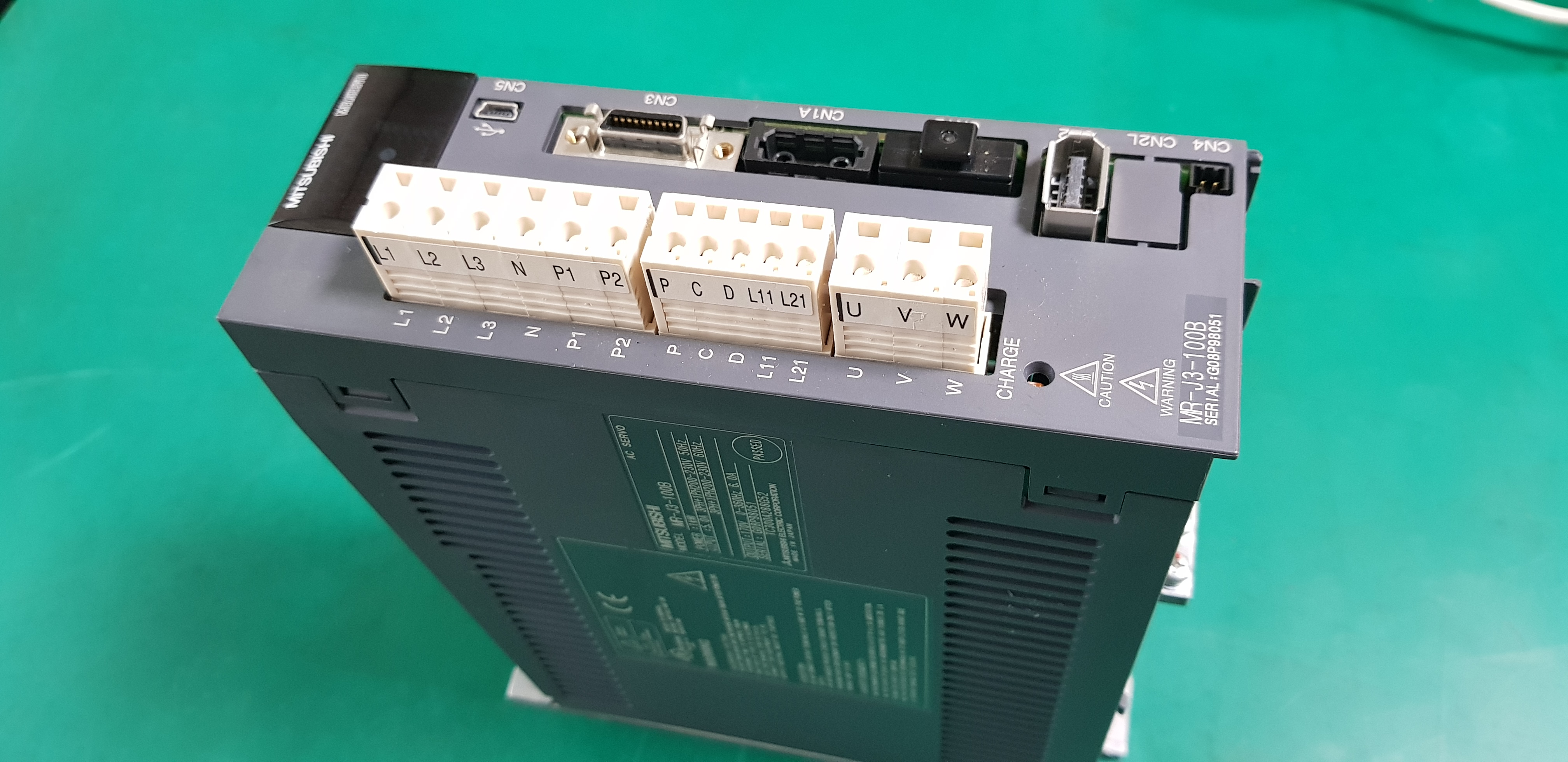 MITSUBISHI AC SERVO DRIVER MR-J3-100B (1KW-중고) 미쓰비씨 서보 드라이브