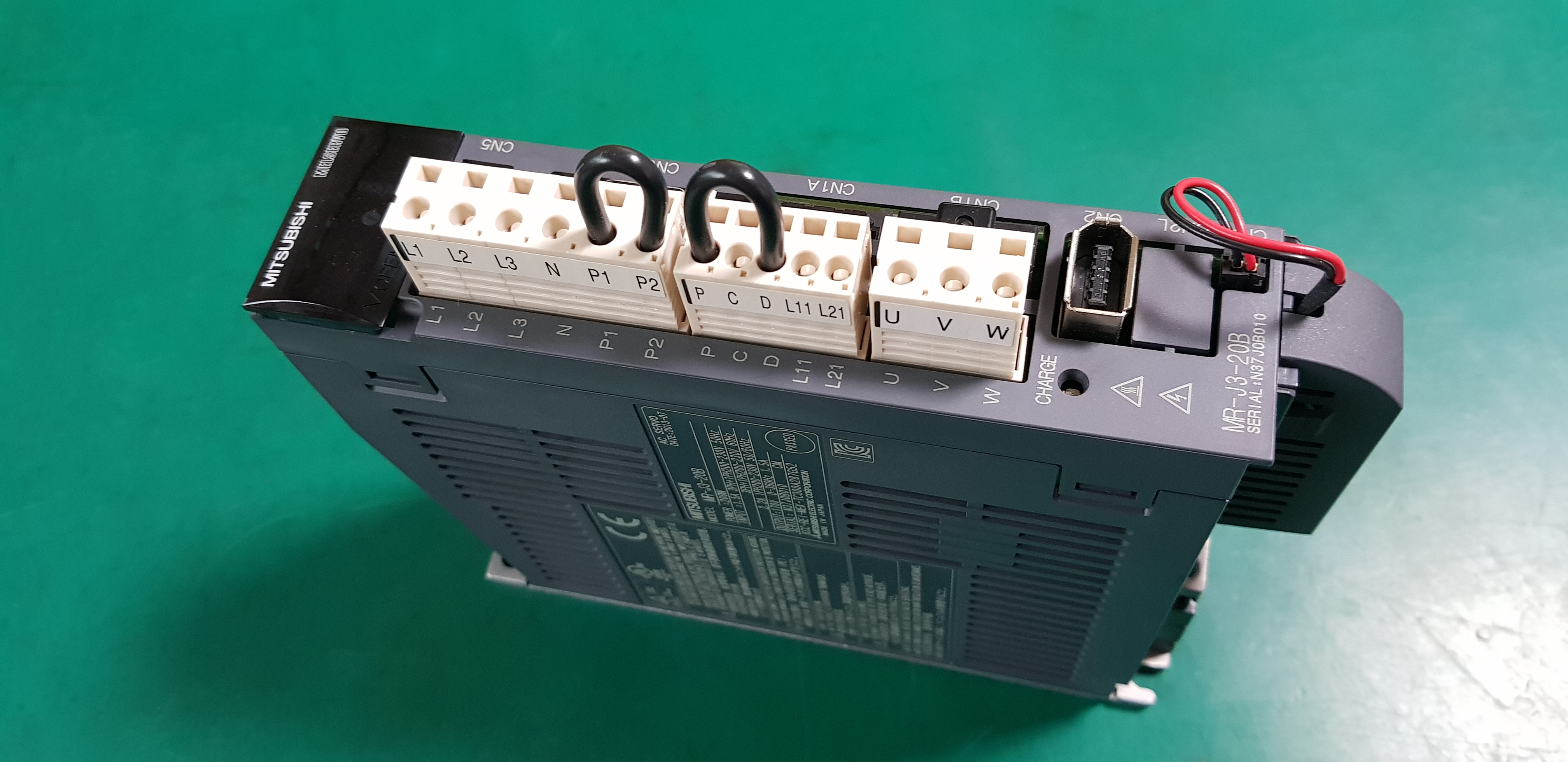 MITSUBISHI AC SERVO DRIVE MR-J3-20B (200W-중고) 미쓰비시 서보 드라이브