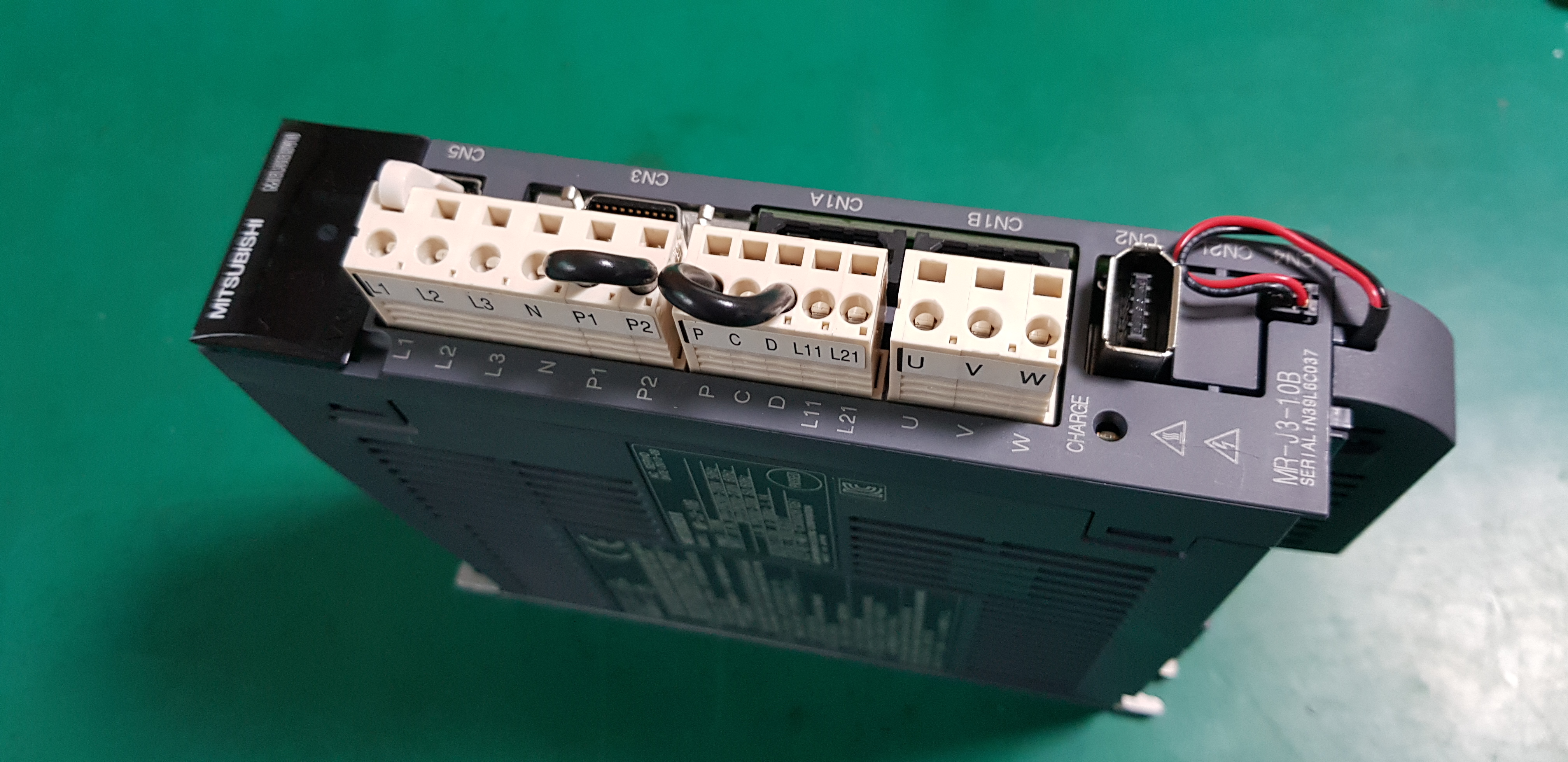 MITSUBISHI AC SERVO DRIVER MR-J3-10B(GA) (100W-중고) 미쓰비씨 서보 드라이브