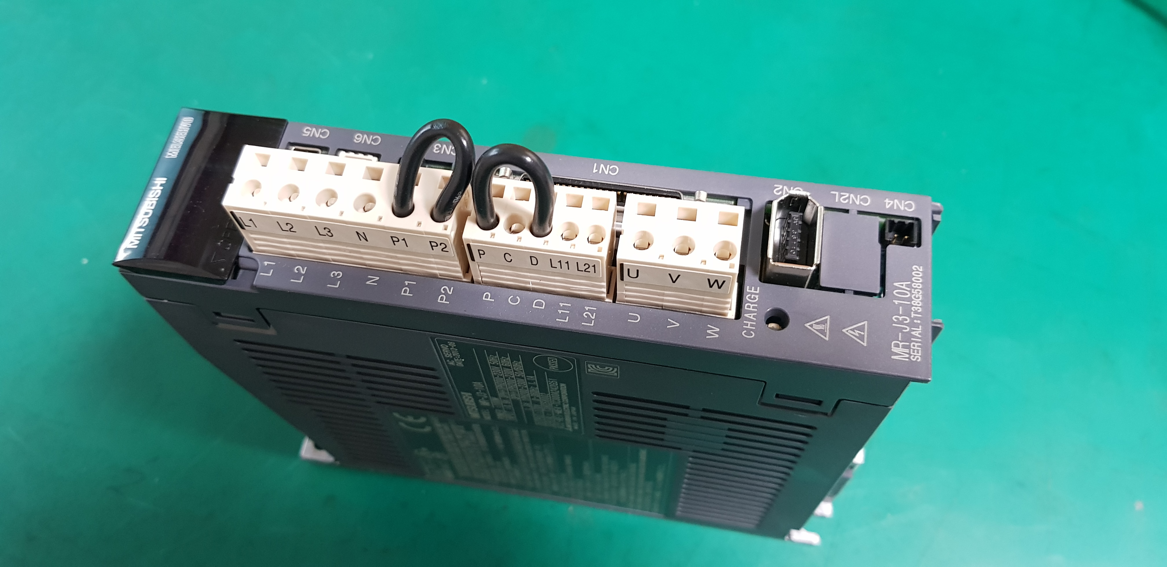 MITSUBISHI AC SERVO DRIVER MR-J3-10A (100W-중고) 미쓰비시 서보드라이브