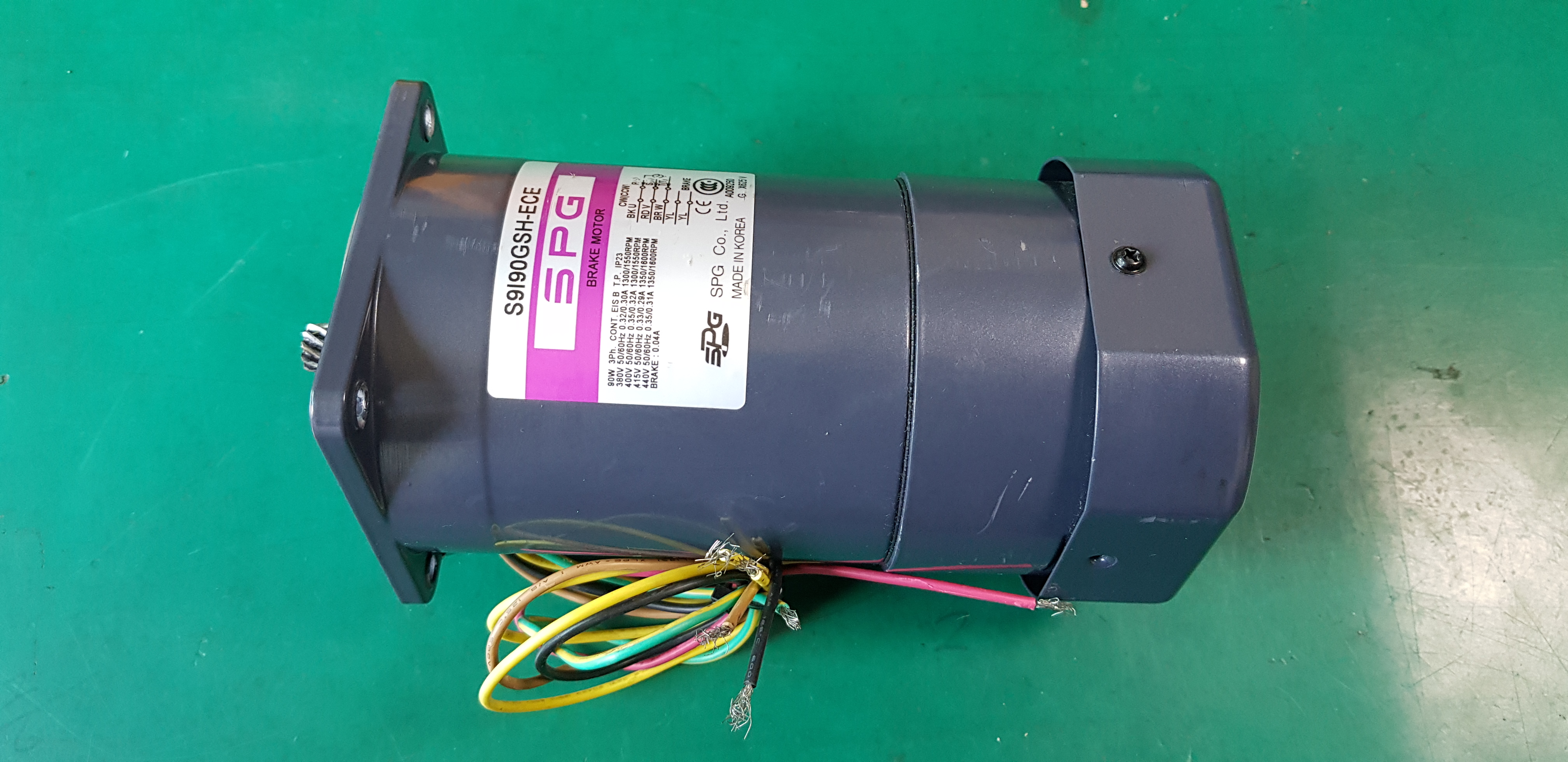 SPG BRAKE MOTOR S9I90GSH-ECE (미사용 중고)