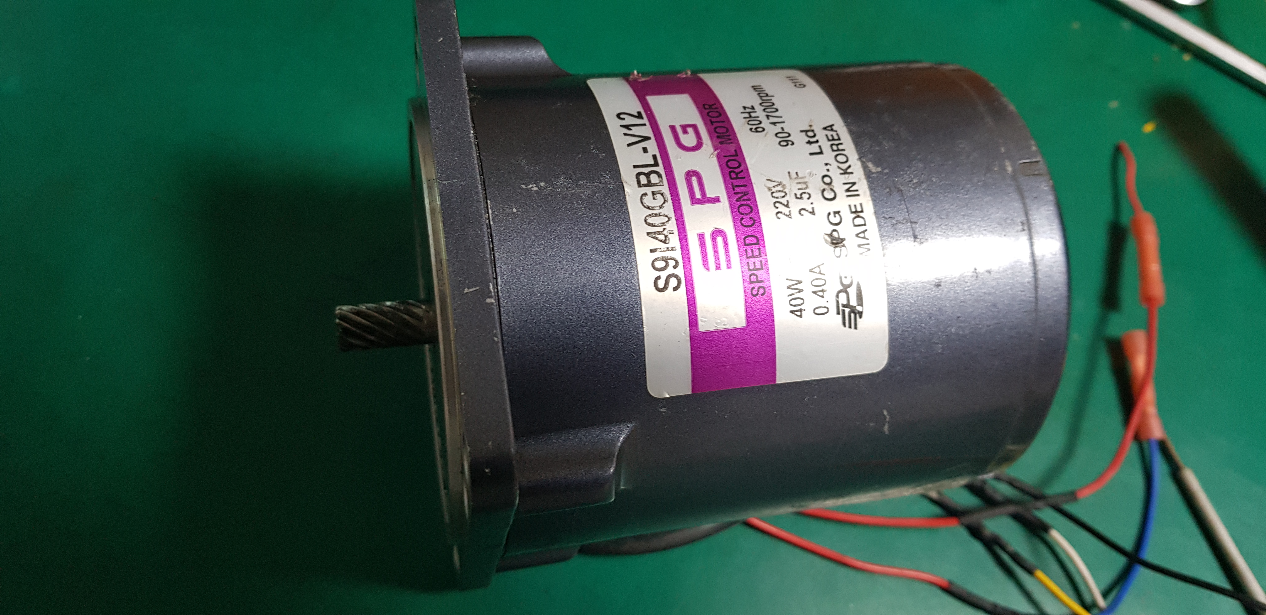 SPEED CONTROL MOTOR S9I40GBL-V12 (40W-중고)