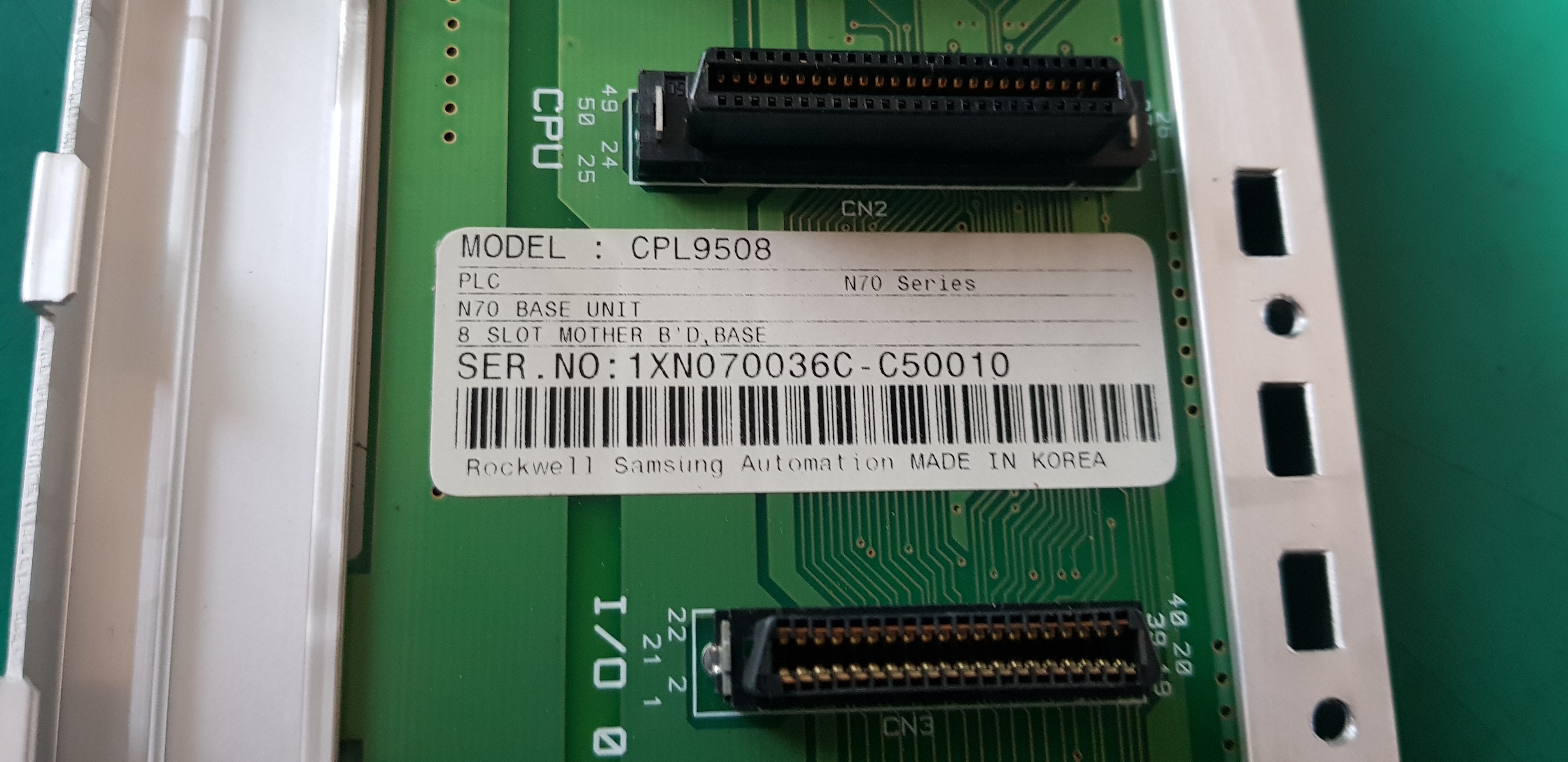 PLC BASE UNIT CPL9508 (중고)
