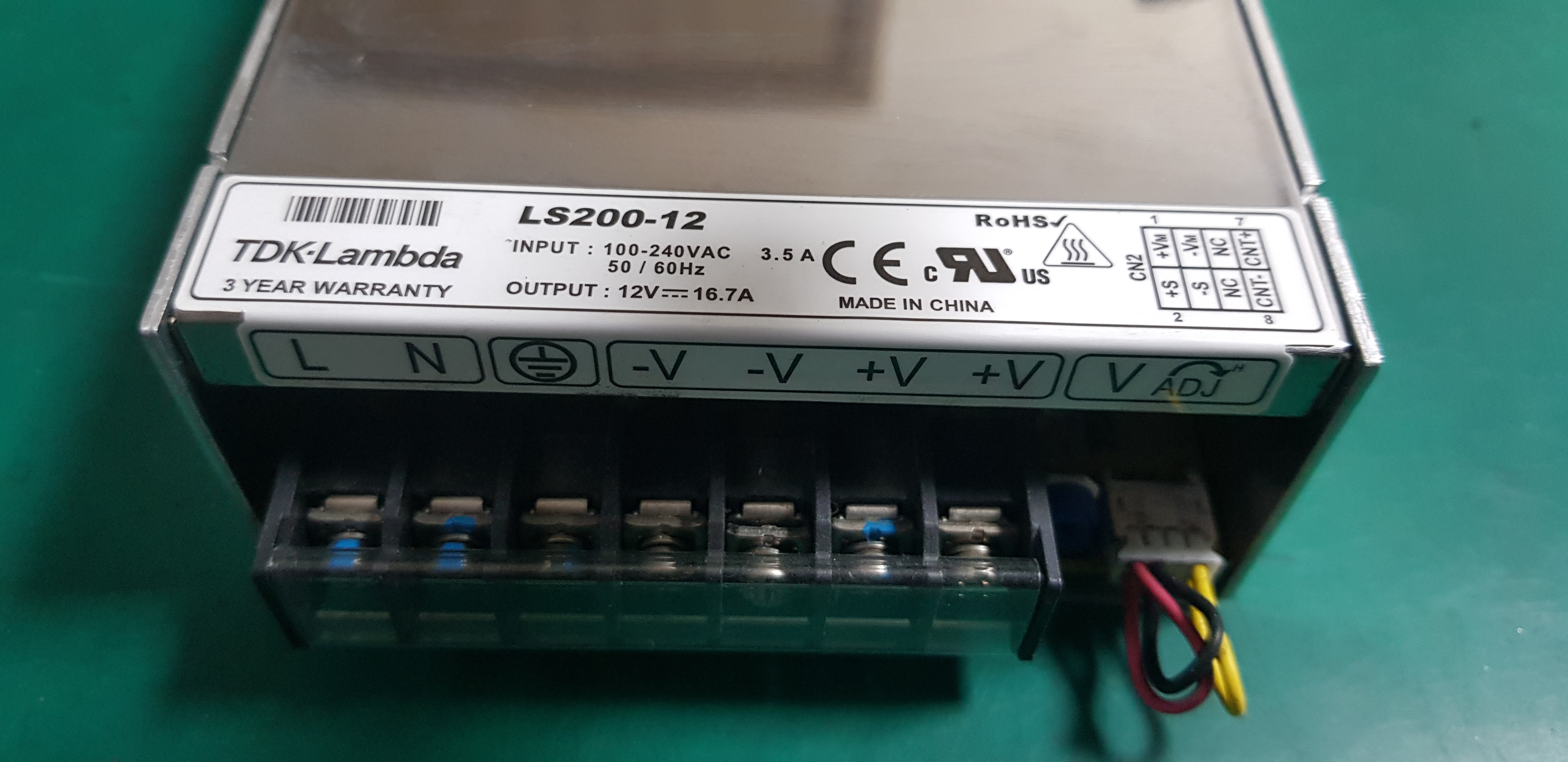 TDK-LAMBDA POWER SUPPLY LS200-12 (중고) 람다 파워 서플라이