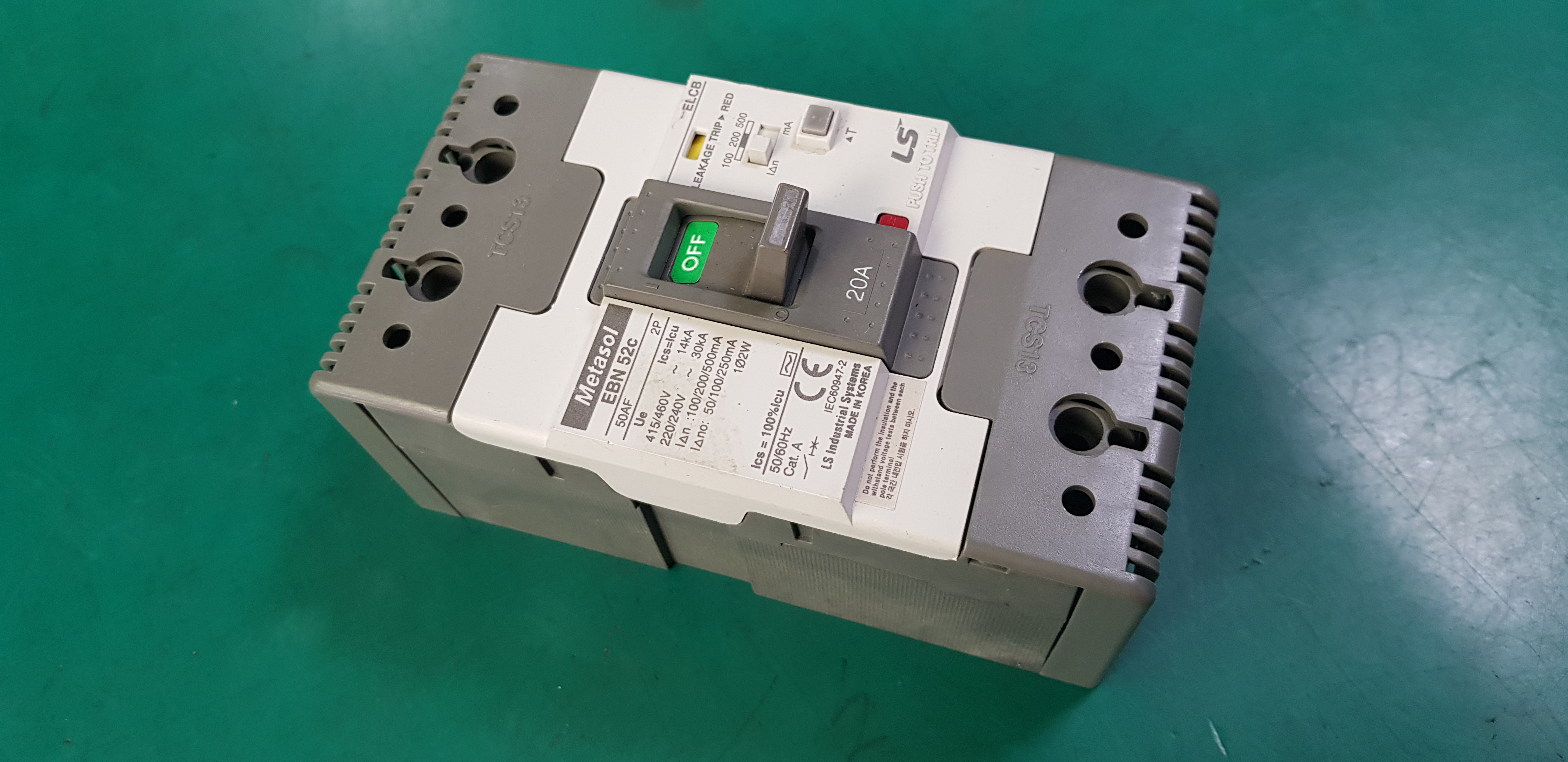 ELCB EBN52C 20A, 50A (중고)