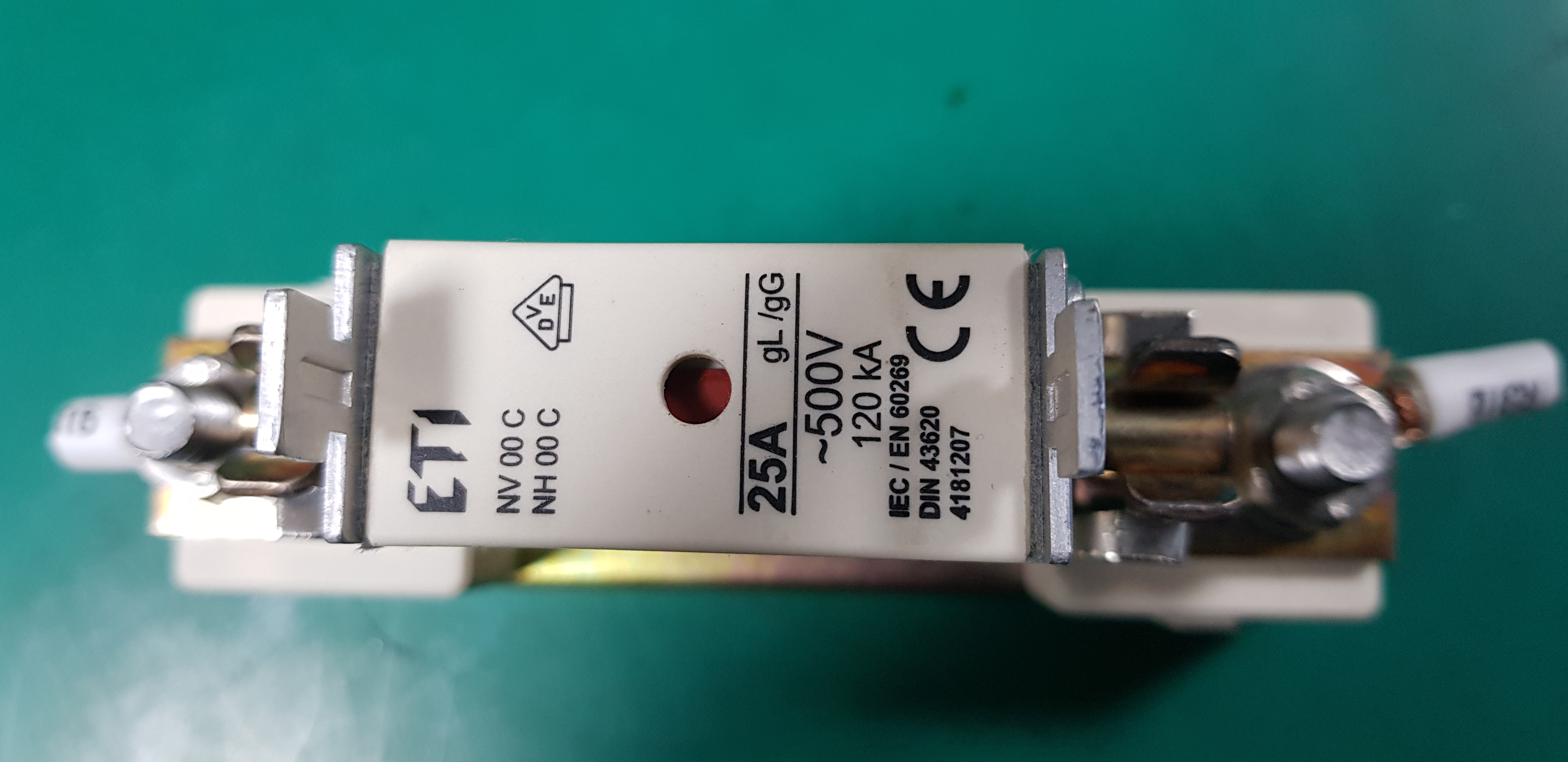 저압 FUSE IEC/EN 60269 DIN 43620 ETI 25A gL/gG (중고)