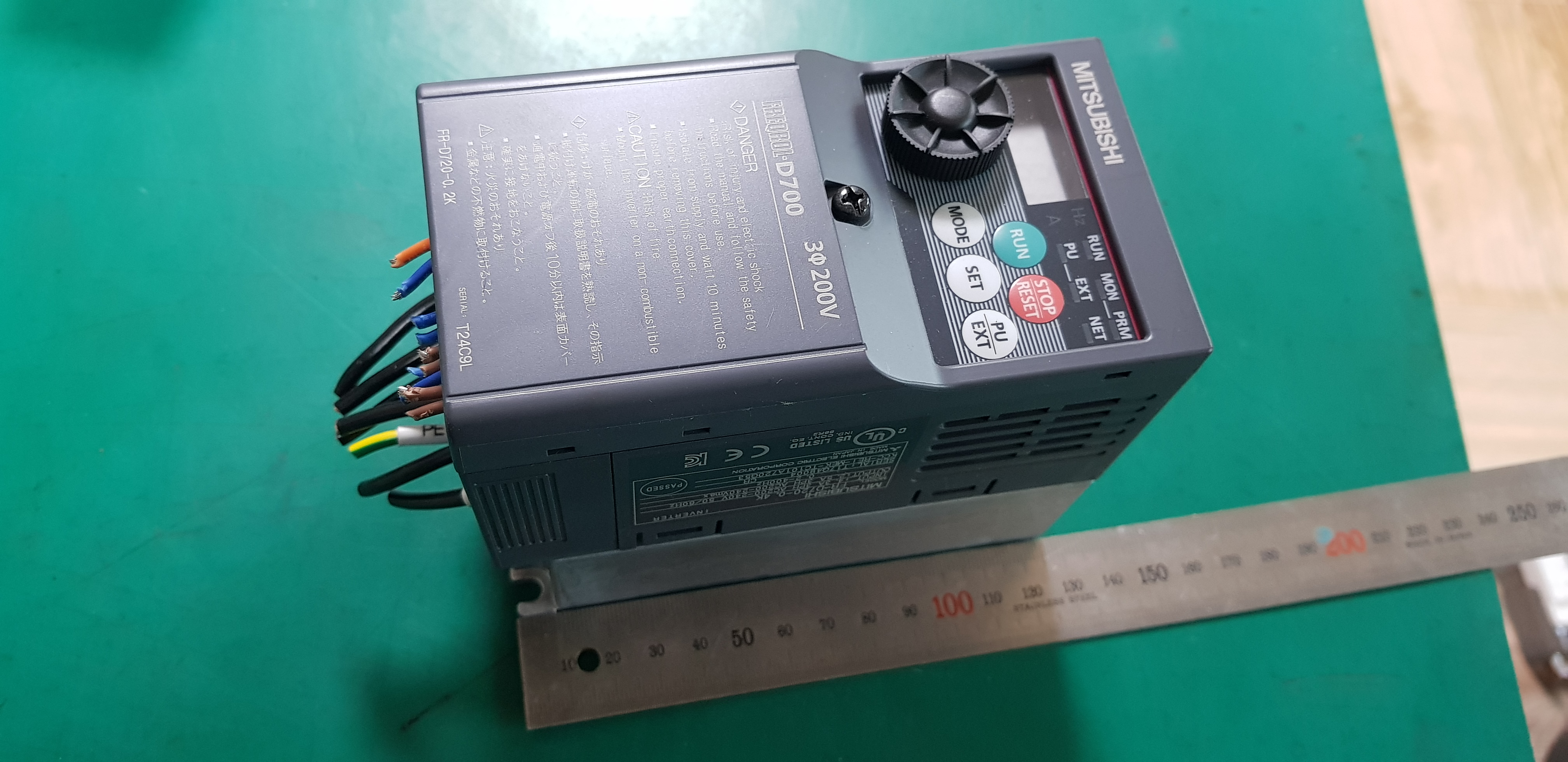 MITSUBISHI INVERTER FR-D720-0.4K (중고) 미쓰비씨 인버터