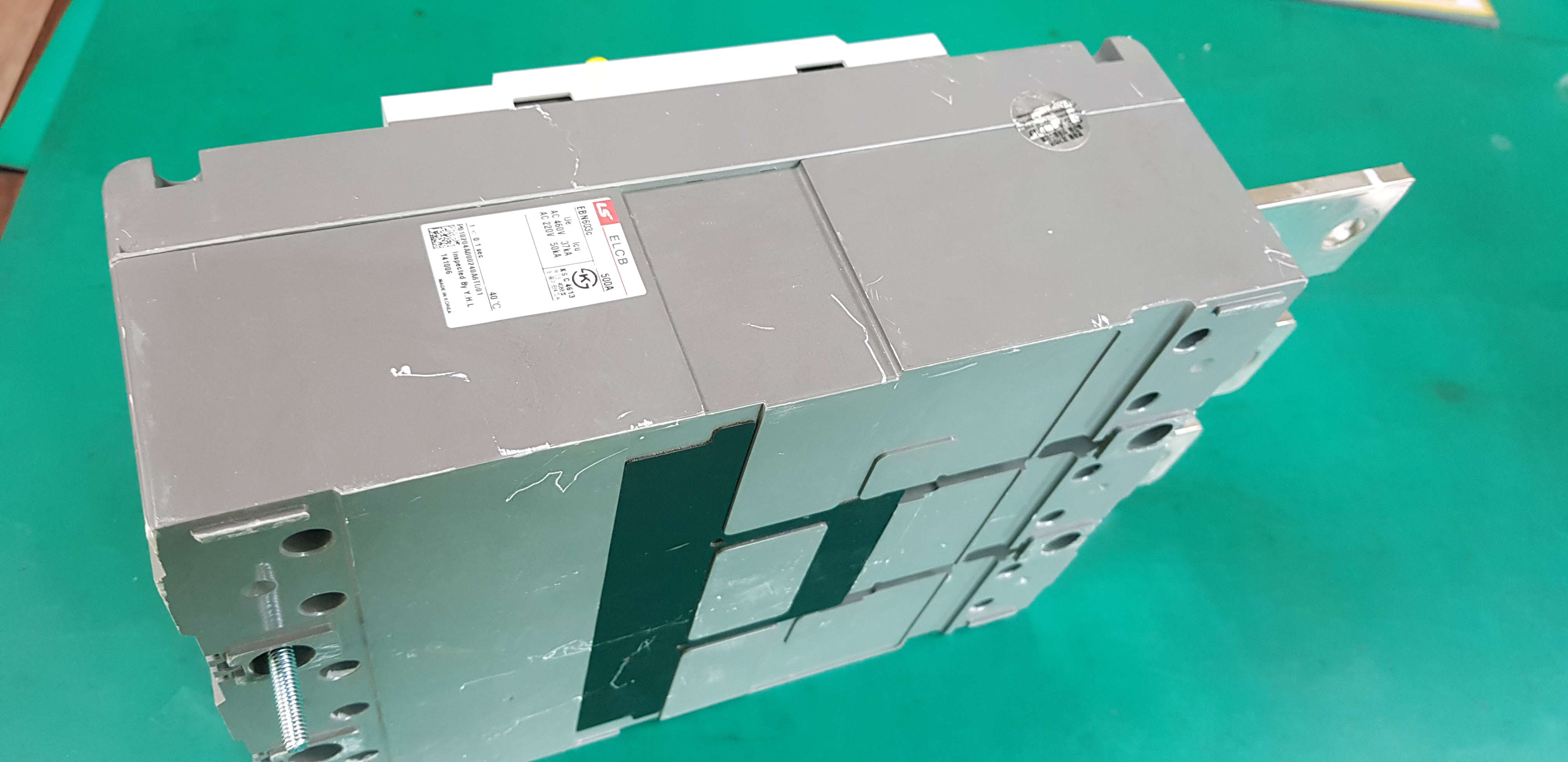 누전 차단기 ELCB EBN603C 500A (중고)