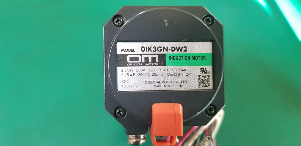 (미사용품) OM INDUCTION MOTOR OIK3GN-DW2 오리엔탈 인덕션모타