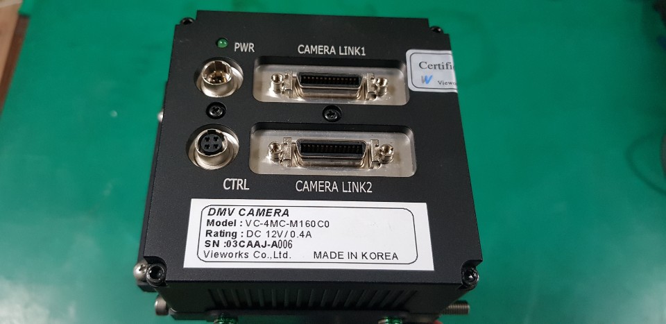 DMV CAMERA ASS'Y VC-4MC-M160C0+Y-SPI-4-20 (중고)