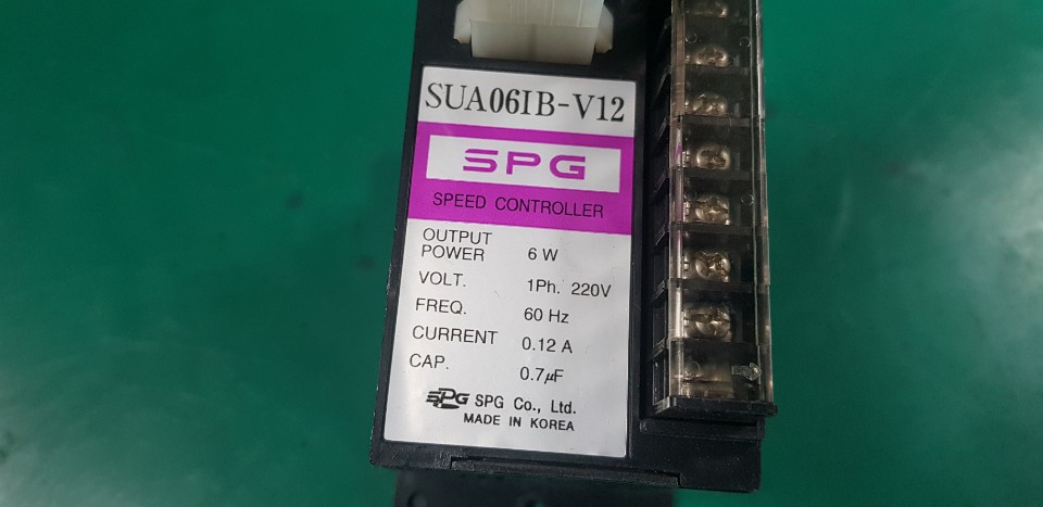 SPEED CONTROLLER SUA06IB-V12 (6W 중고) 스피드콘트롤러