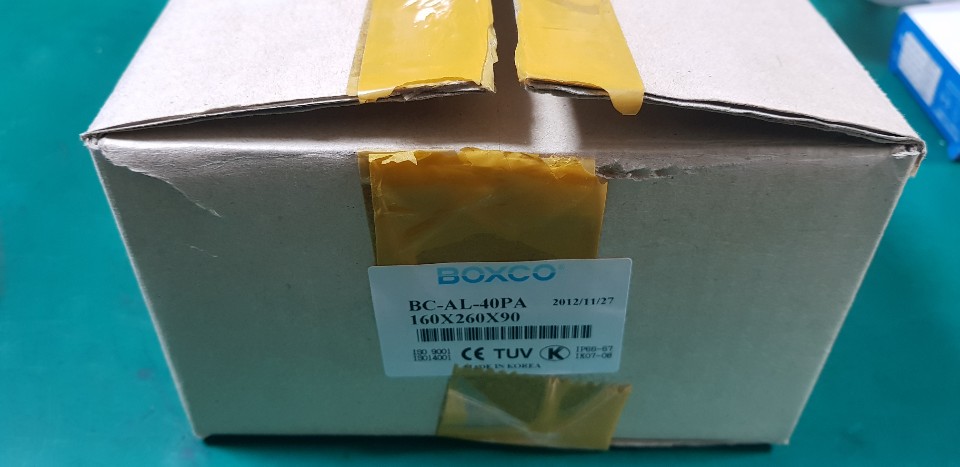 알미늄 단자 박스 BOXCO BC-AL-40PA (A급-미사용품)