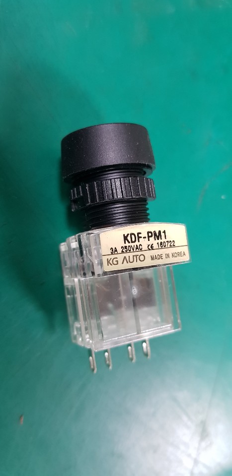 PUSH BOTTON SWITCH KDF-PM1 3A 250VAC (A급 미사용품)