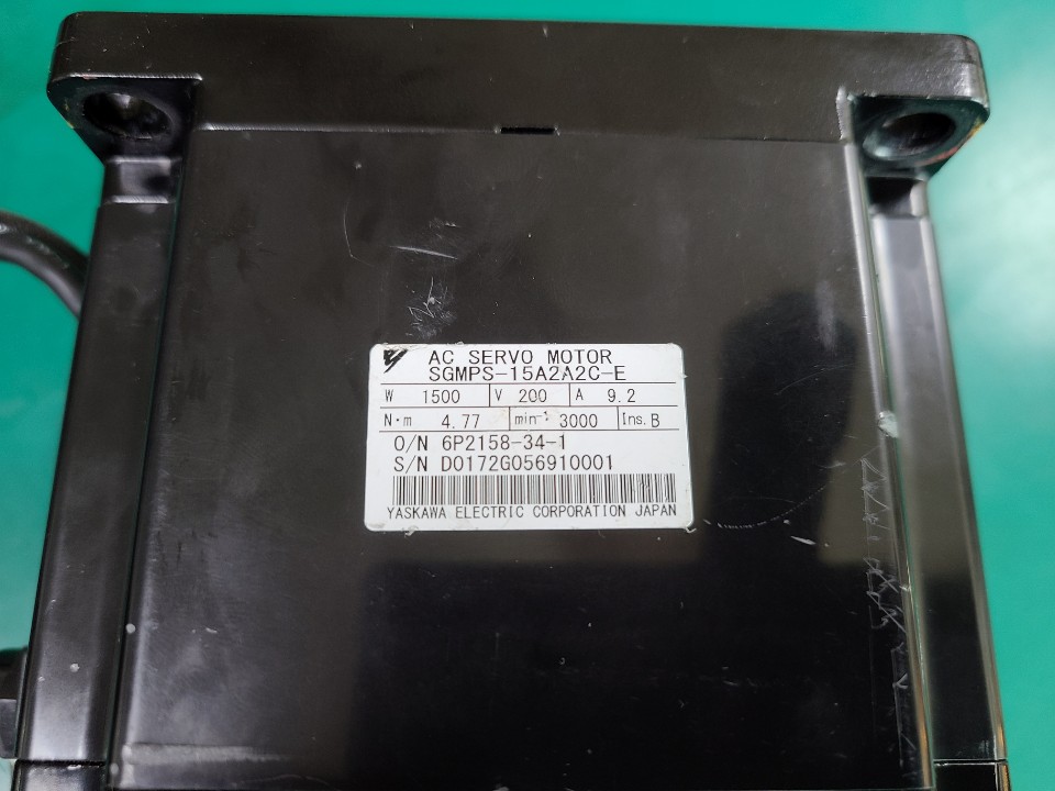 YASKAWA SERVO MOTOR SGMPS-15A2A2C-E (1.5KW 중고) 야스까와 서보모타